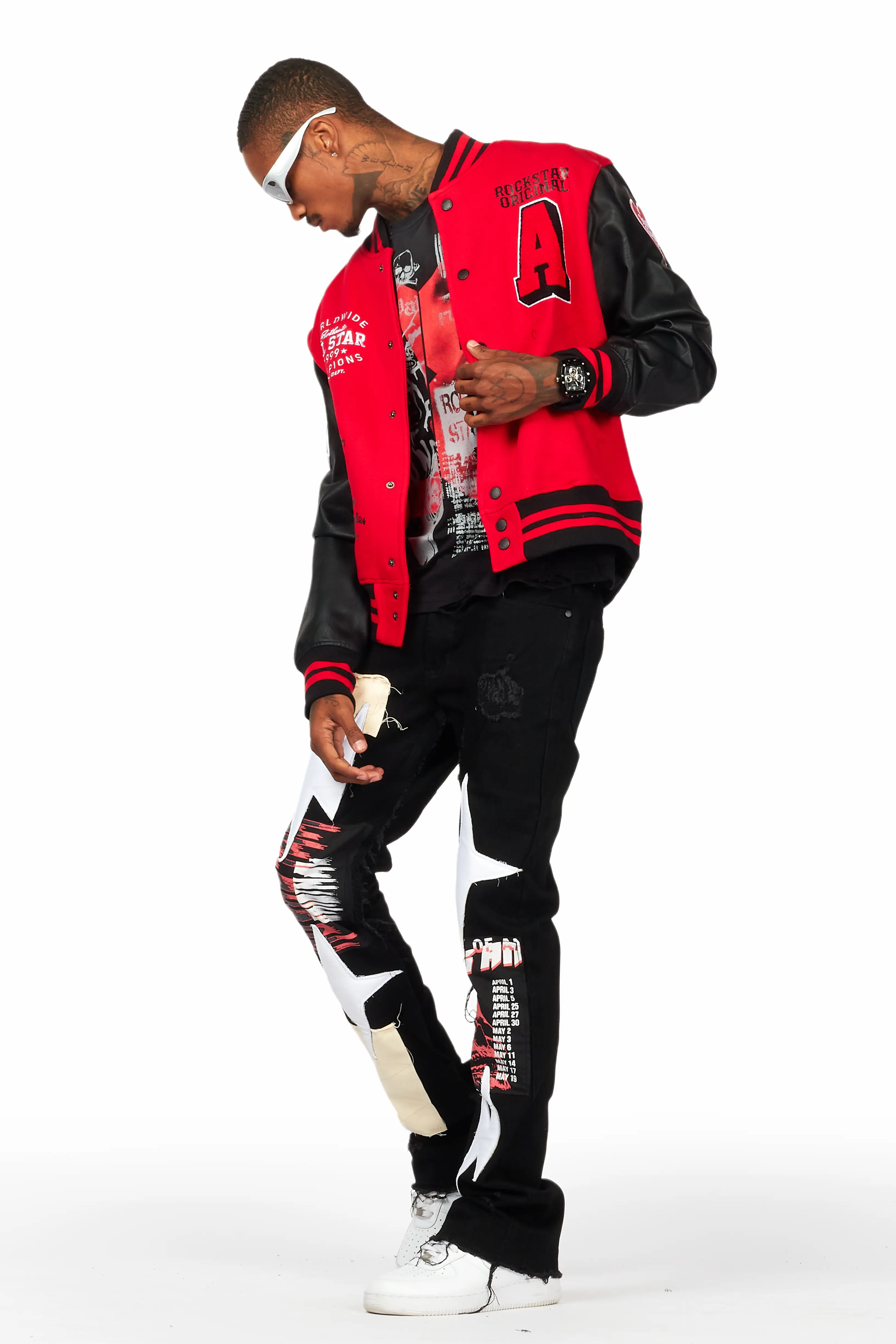 Pacari Red Varsity Jacket - Image 7