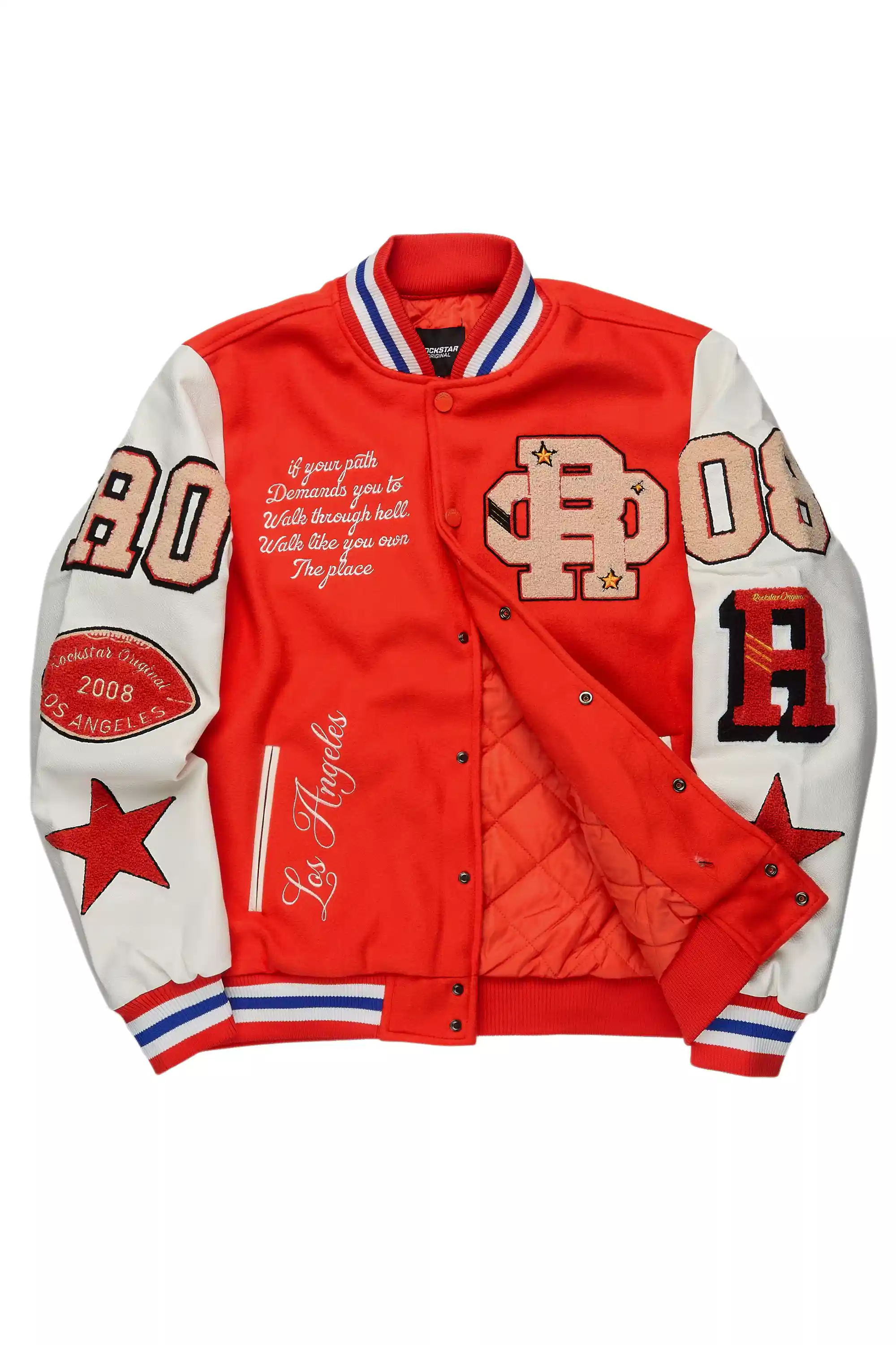 Balser Orange Varsity Jacket - Image 7