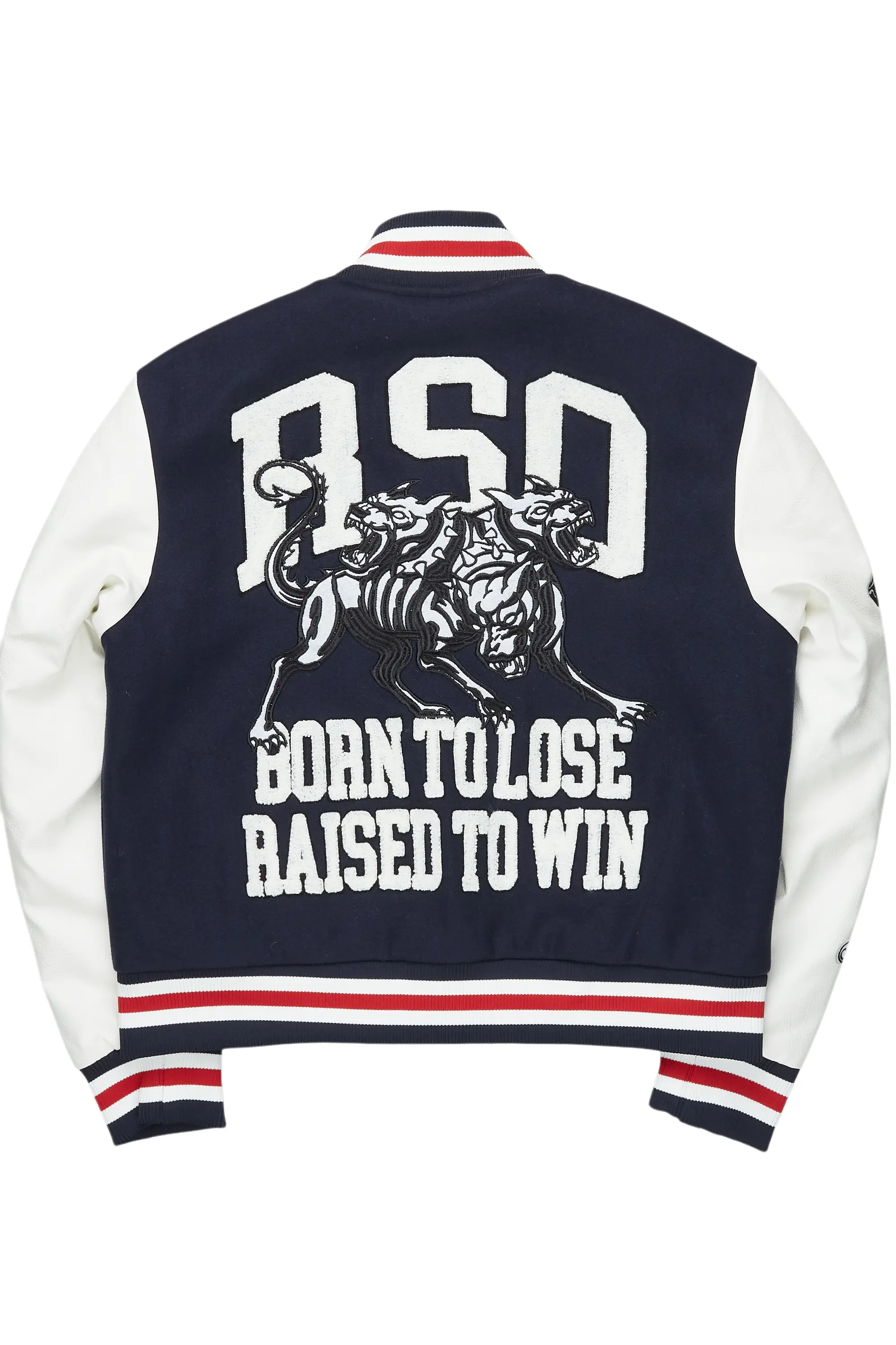 Afonso Navy Varsity Jacket - Image 9