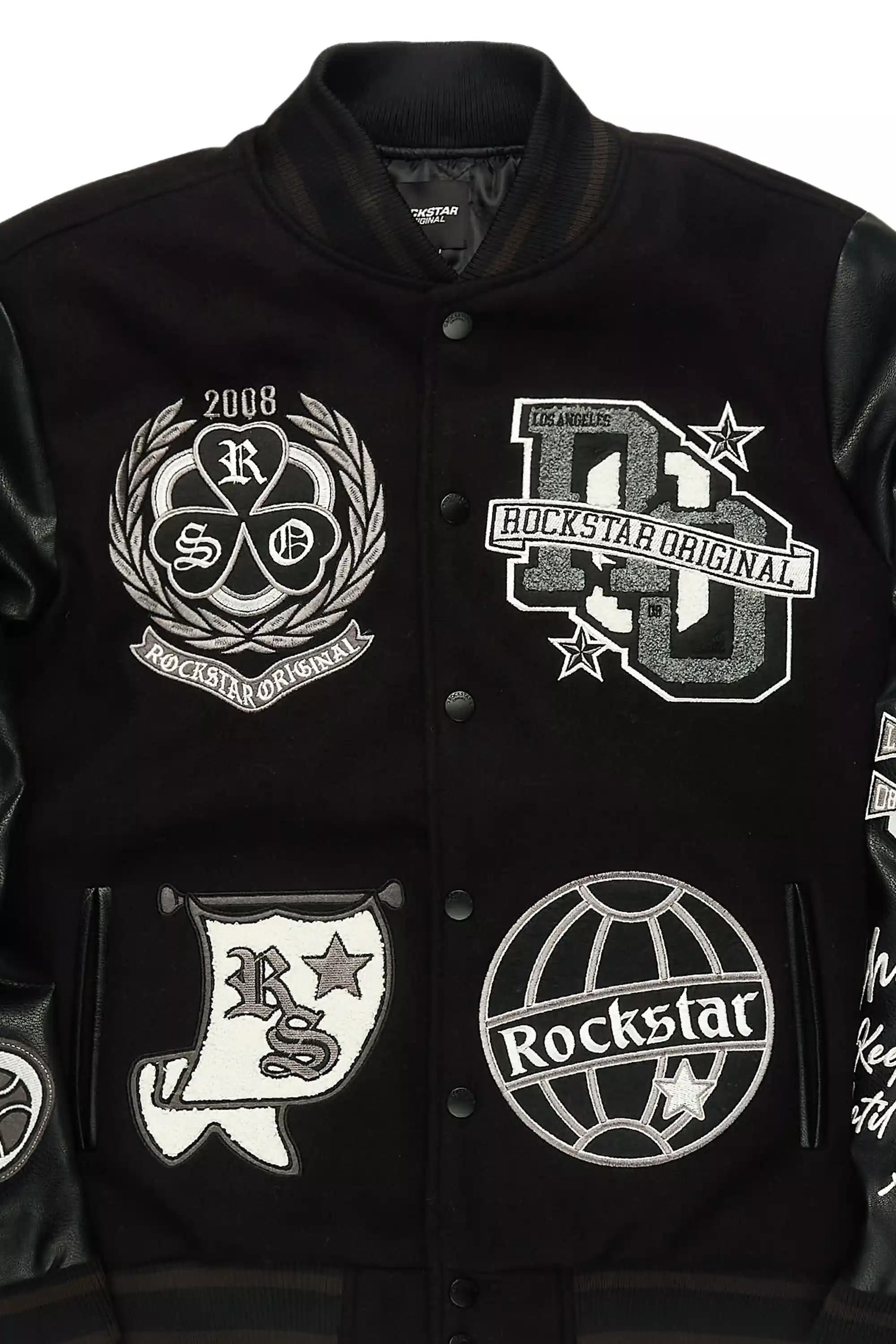 Gallant Black Varsity Jacket - Image 11