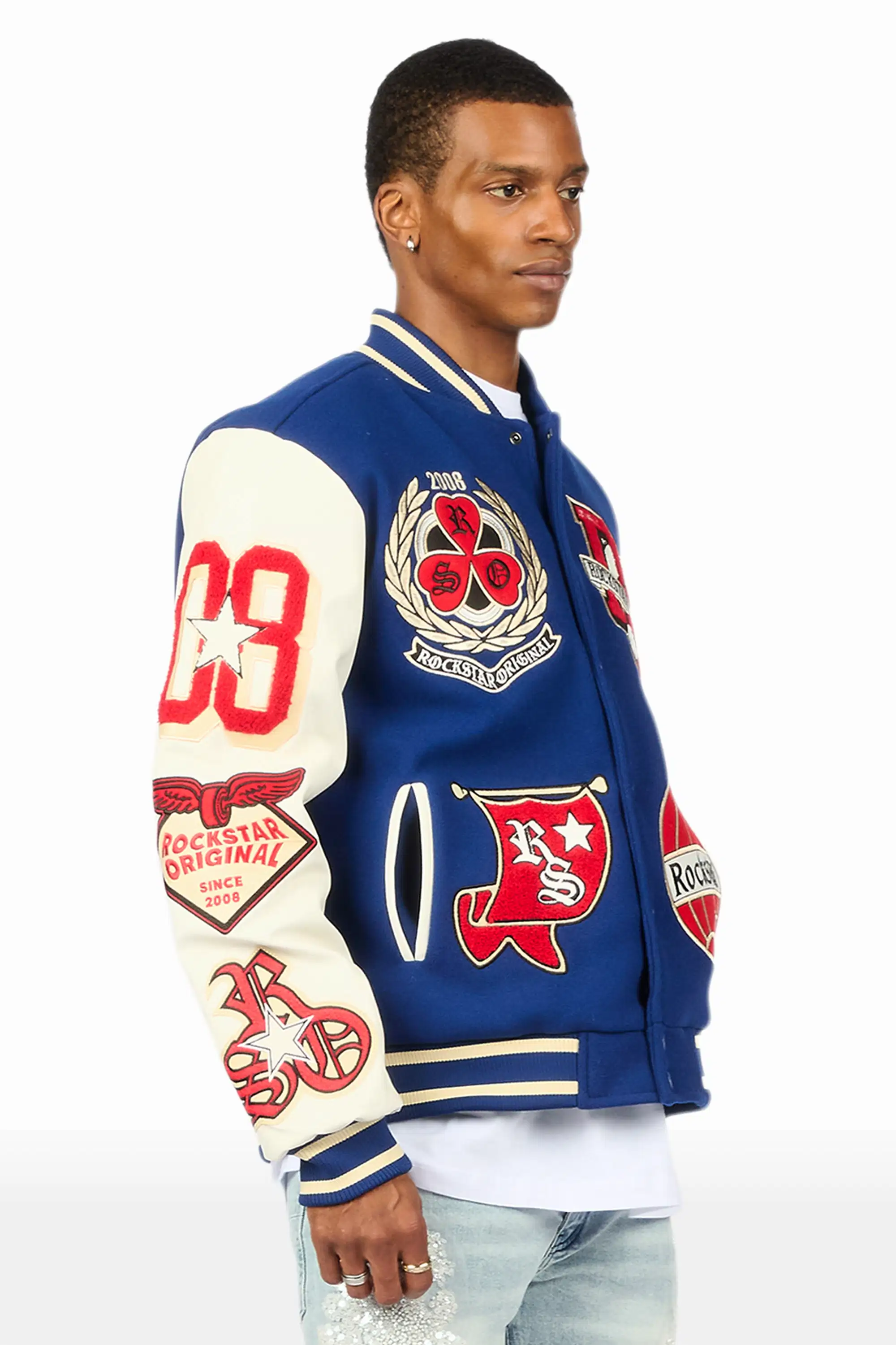 Gallant Navy Varsity Jacket - Image 6