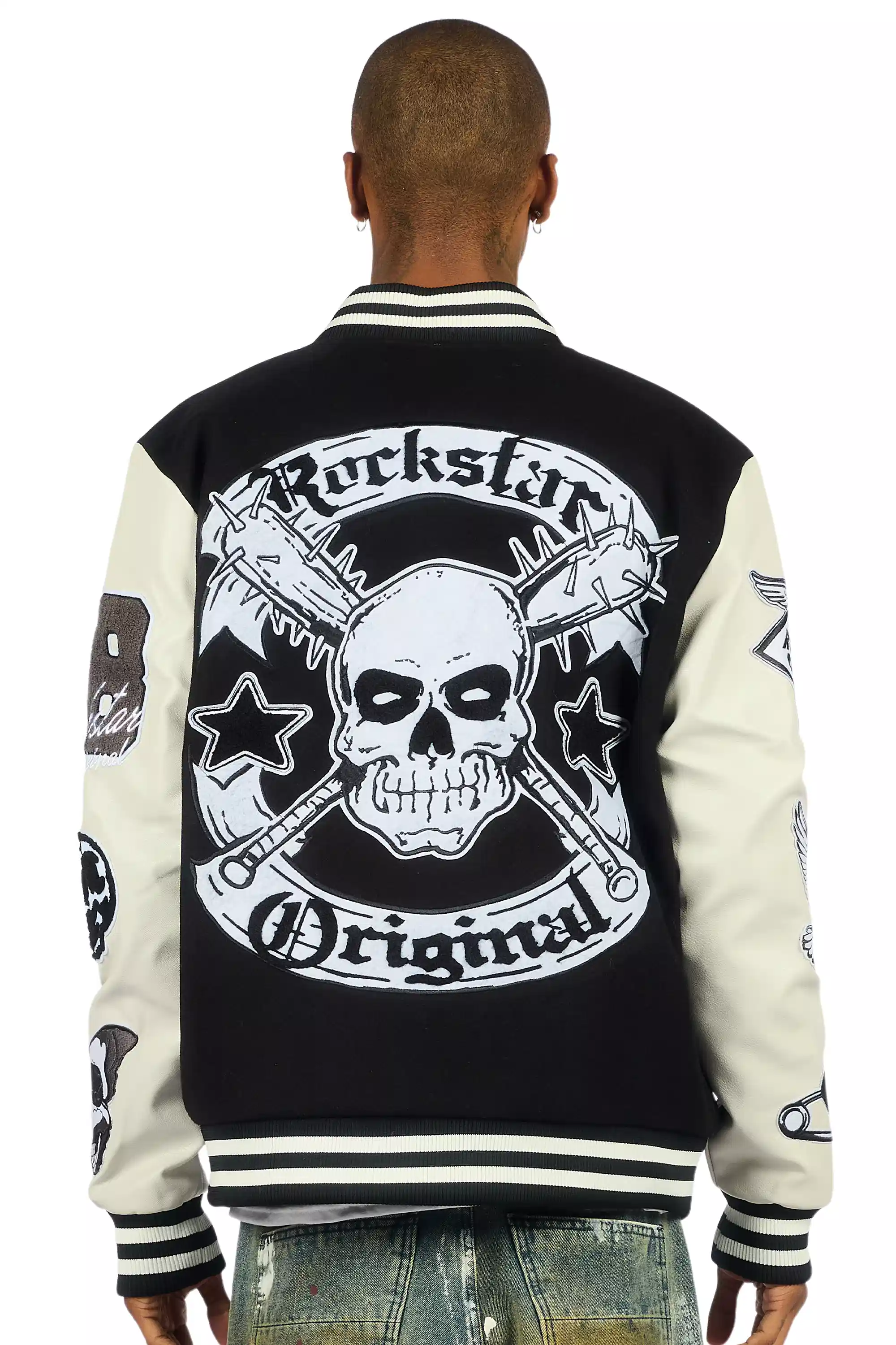Igor Black Varsity Jacket - Image 4