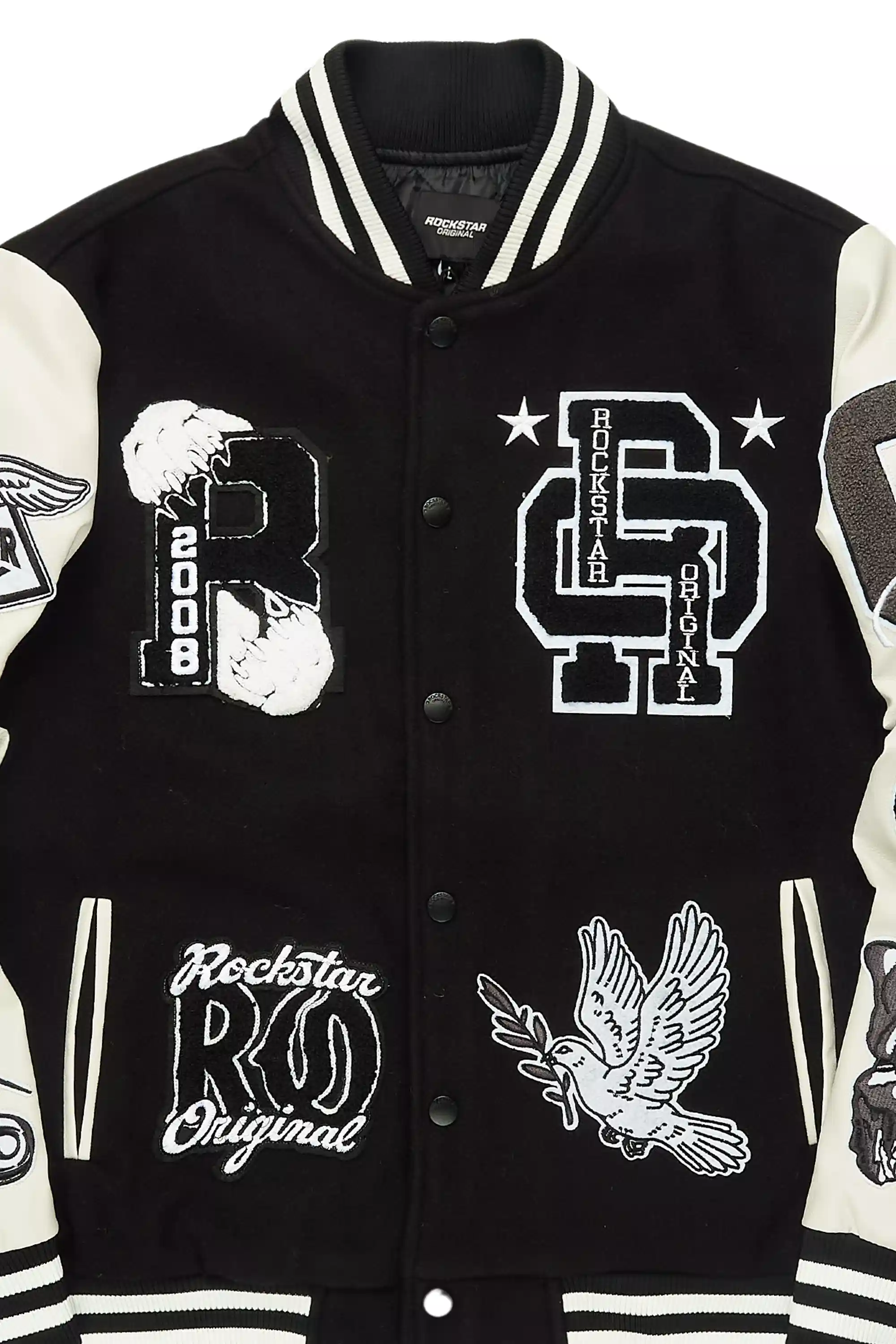 Igor Black Varsity Jacket - Image 7
