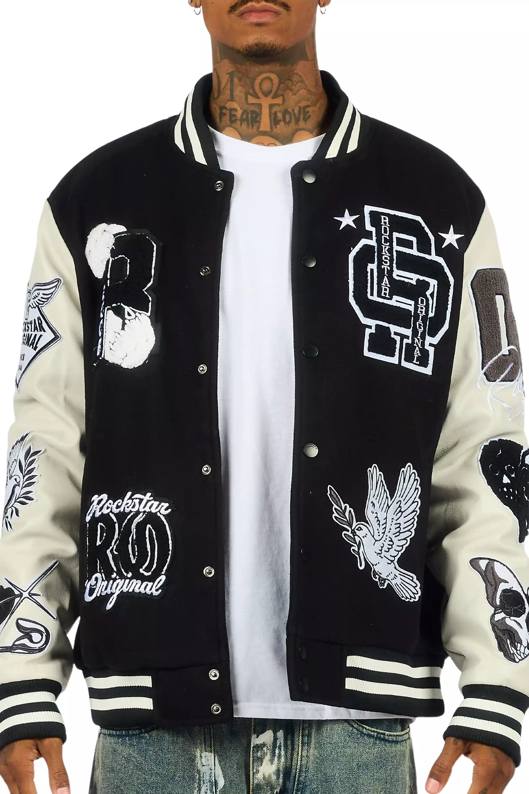 Igor Black Varsity Jacket - Image 8
