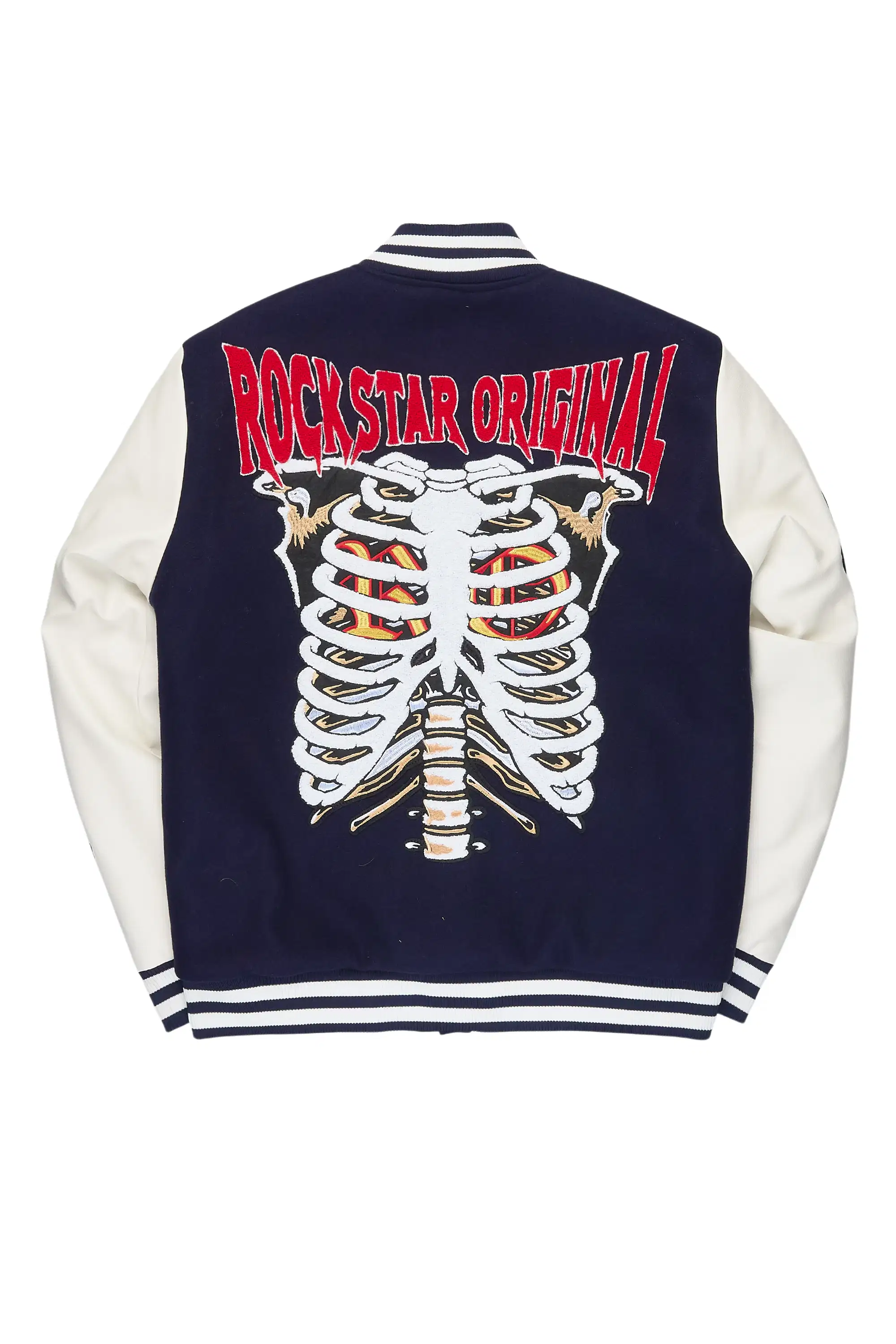 Blaze Navy Varsity Jacket - Image 10