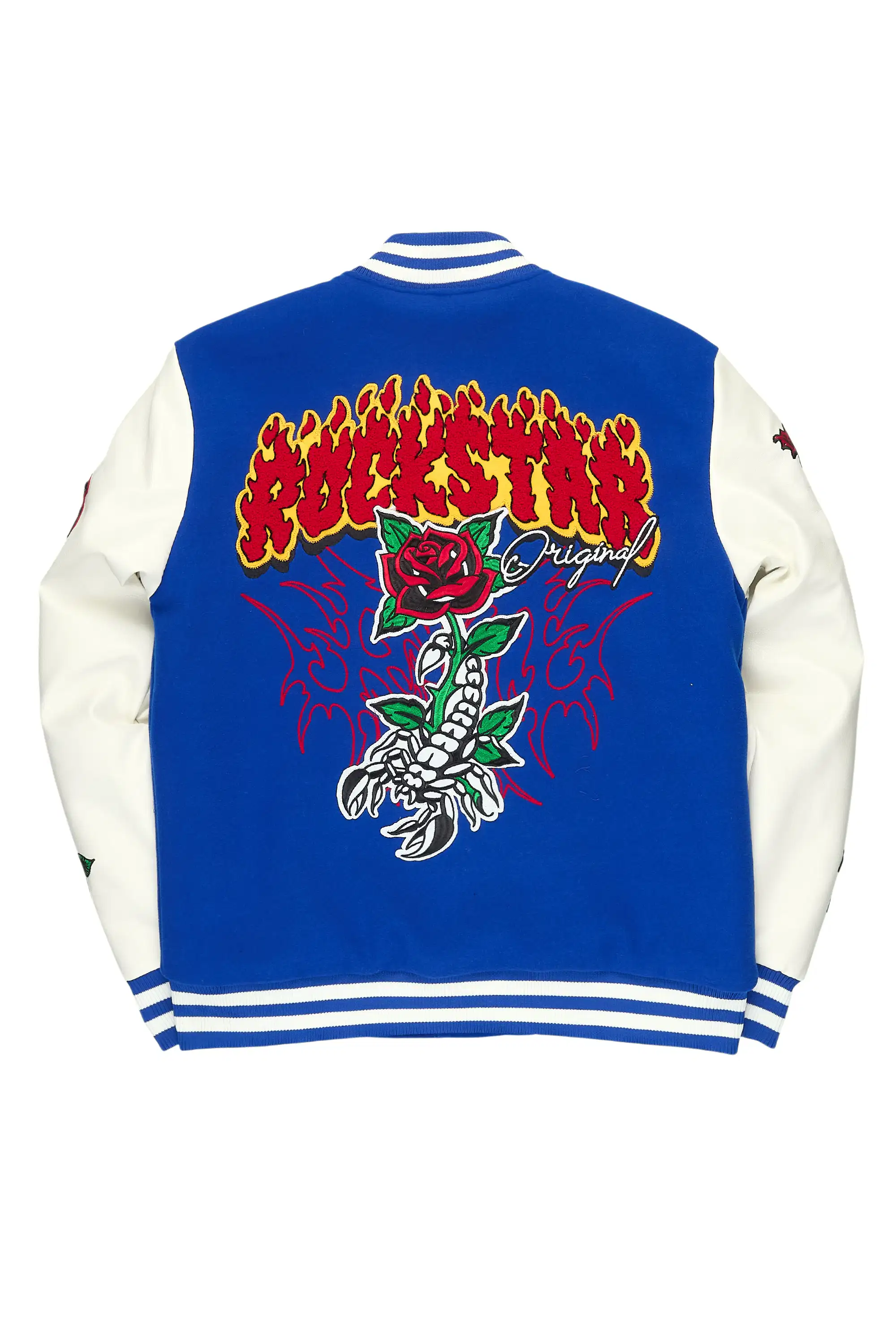Freshman Royal Varsity Jacket - Image 8