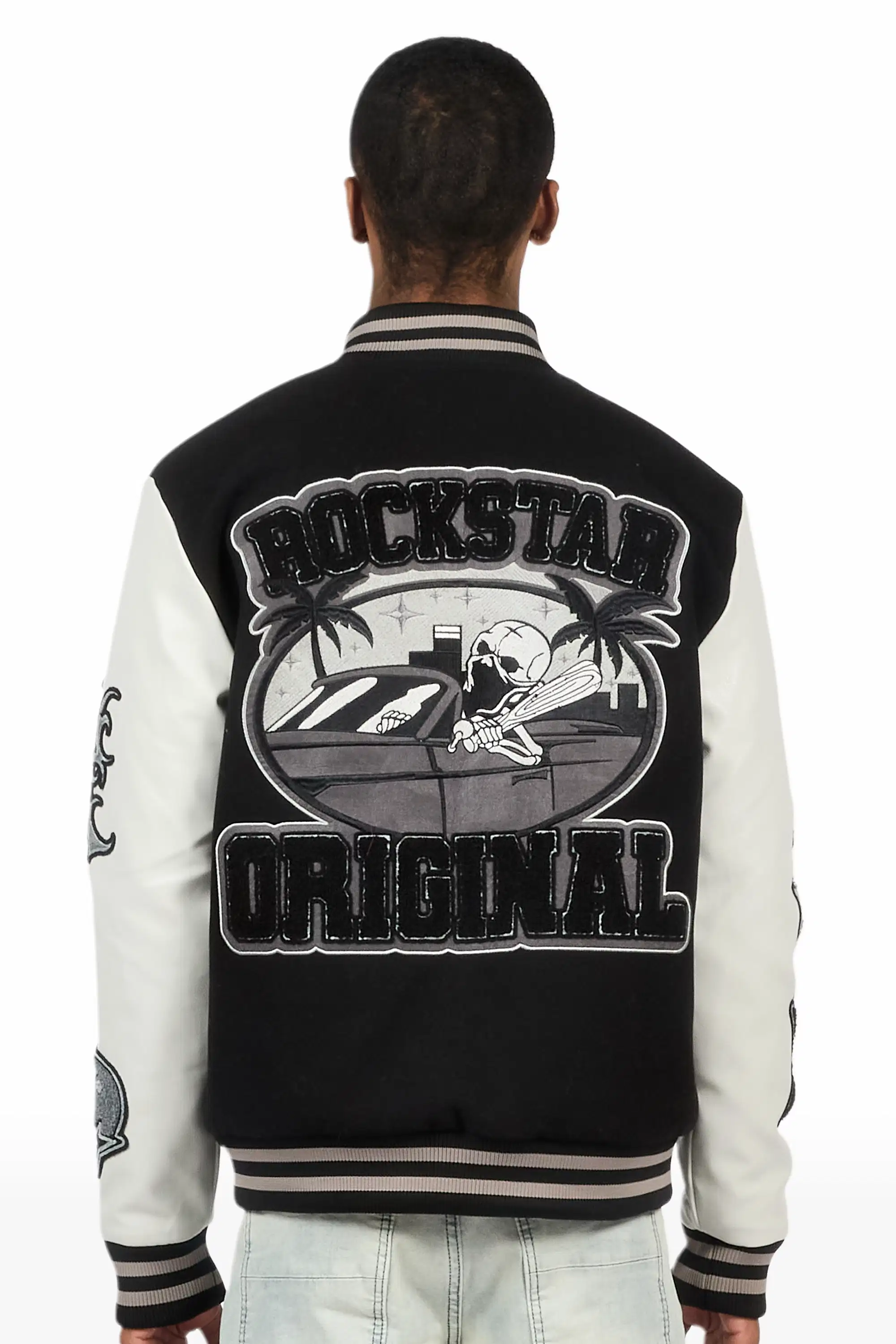 Legion Black Varsity Jacket - Image 5