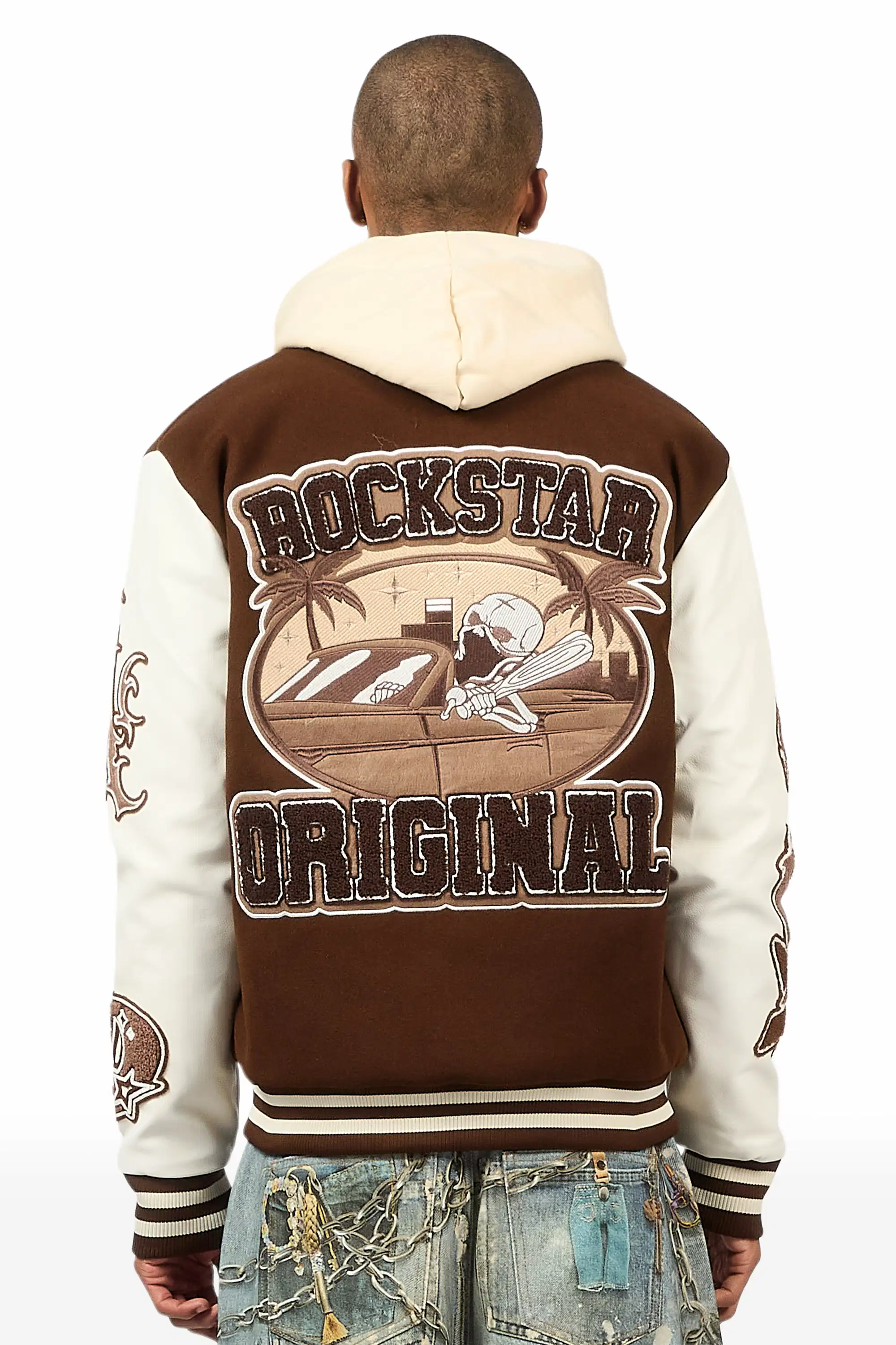 Legion Brown Varsity Jacket - Image 4
