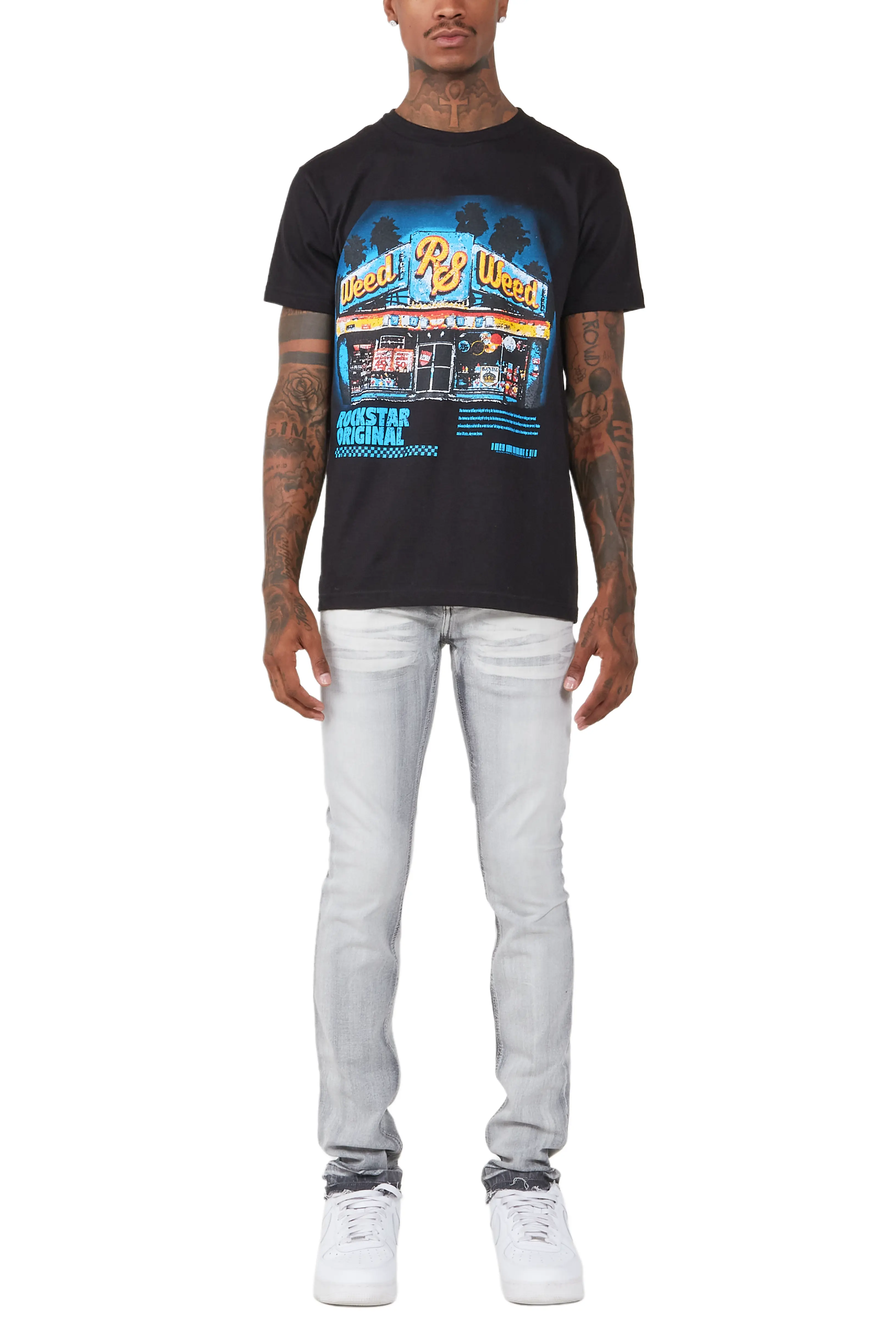 Jaecee Grey Denim Jean - Image 8