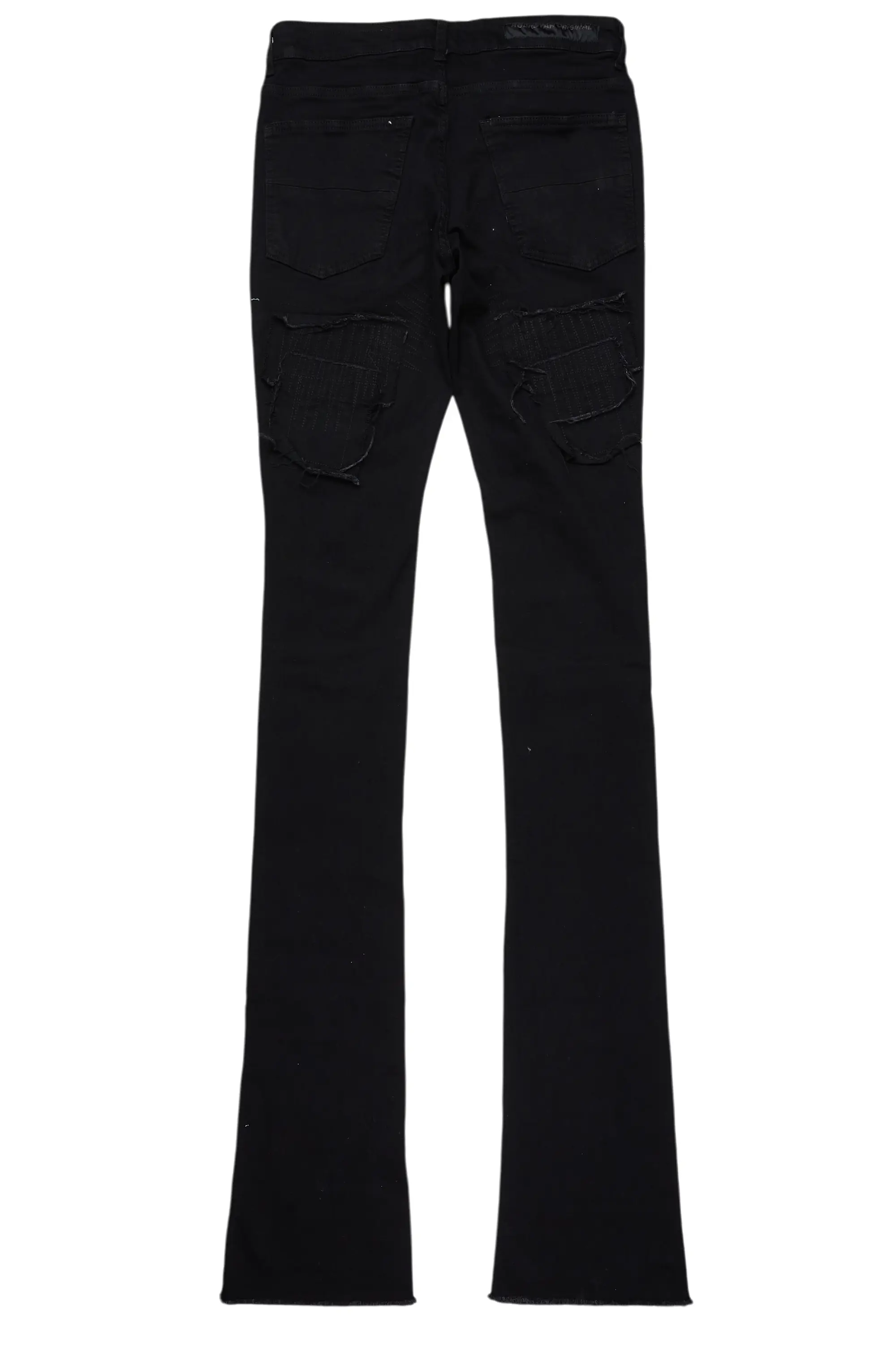Dave Black Painter Super Stacked Flare Jean - Image 9