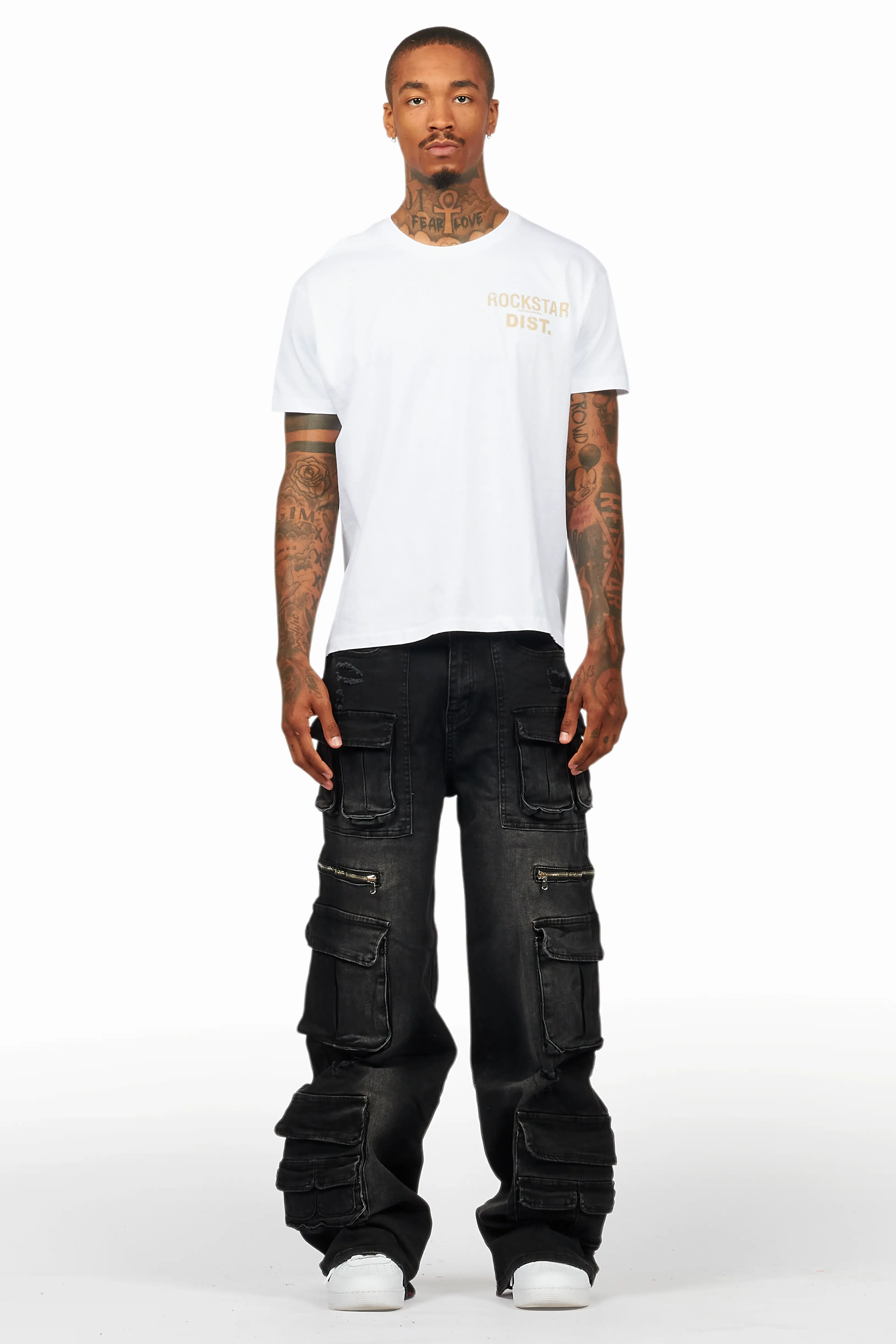 Zorig Black Baggy Fit Jean - Image 3