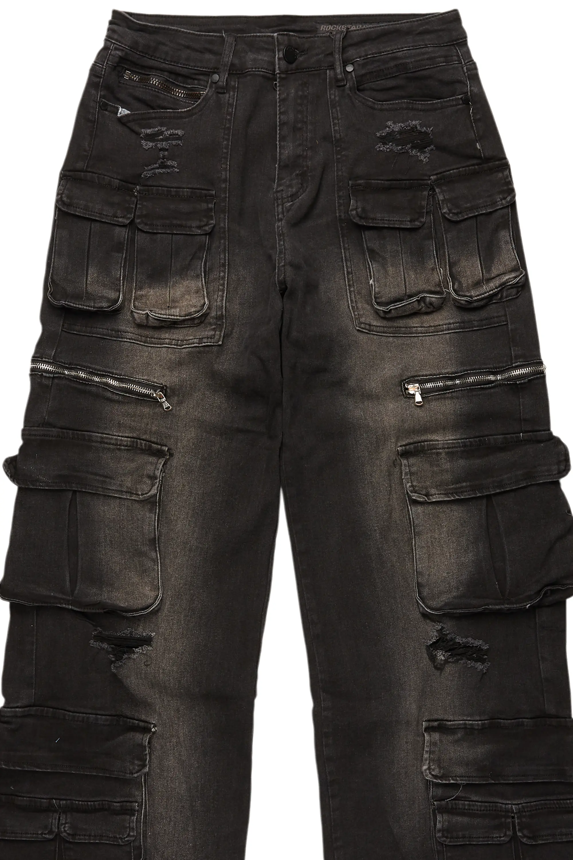 Zorig Black Baggy Fit Jean - Image 8