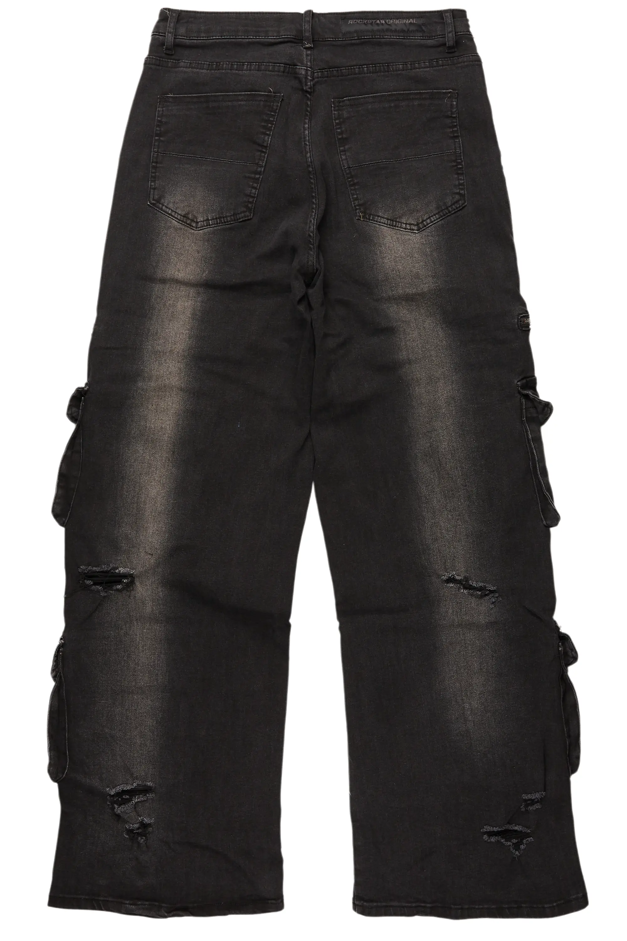 Zorig Black Baggy Fit Jean - Image 9