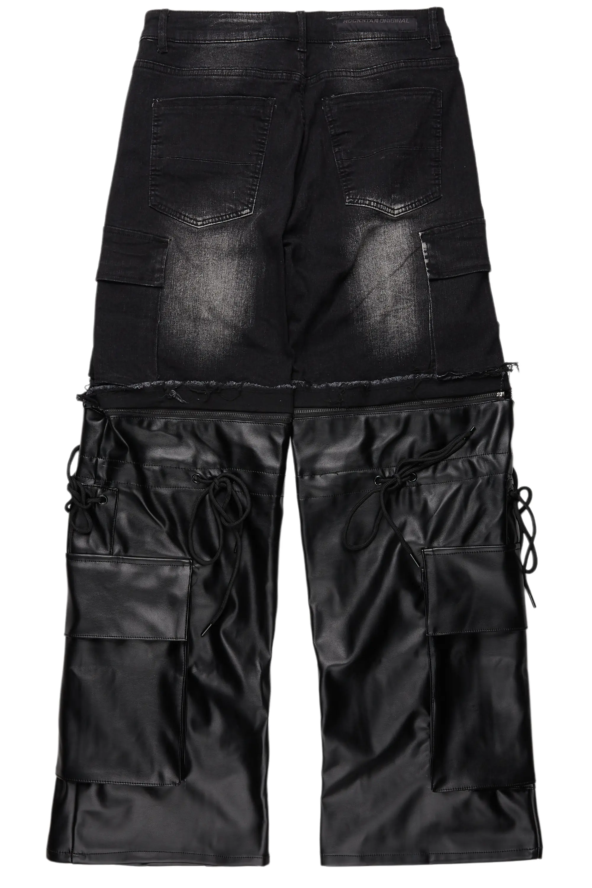 Baatar Black Baggy Fit Jean - Image 9