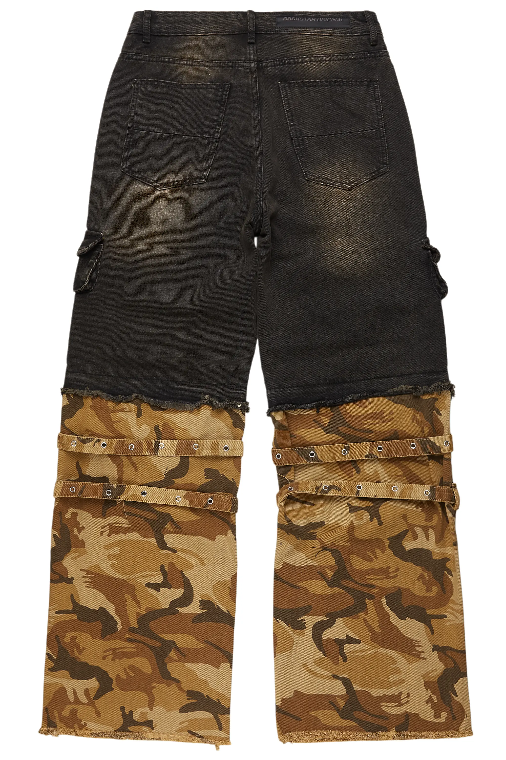 Exxus Dark Grey Baggy Fit Jean - Image 9