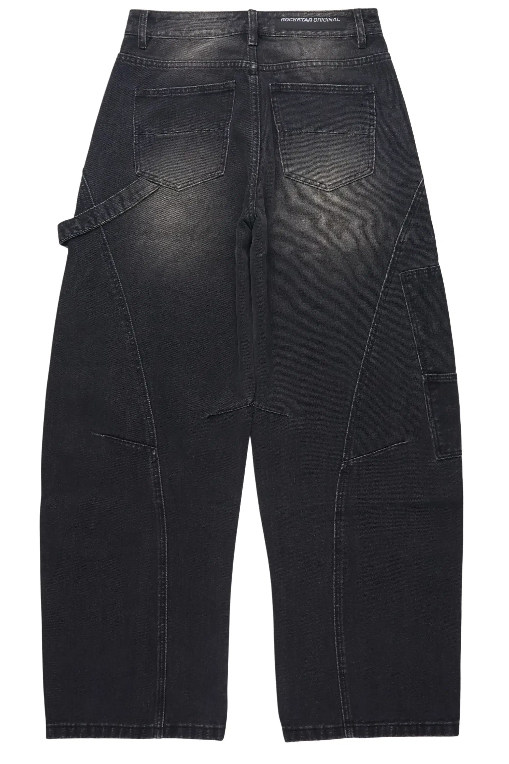 Malix Dark Grey Barrel fit Jean - Image 8