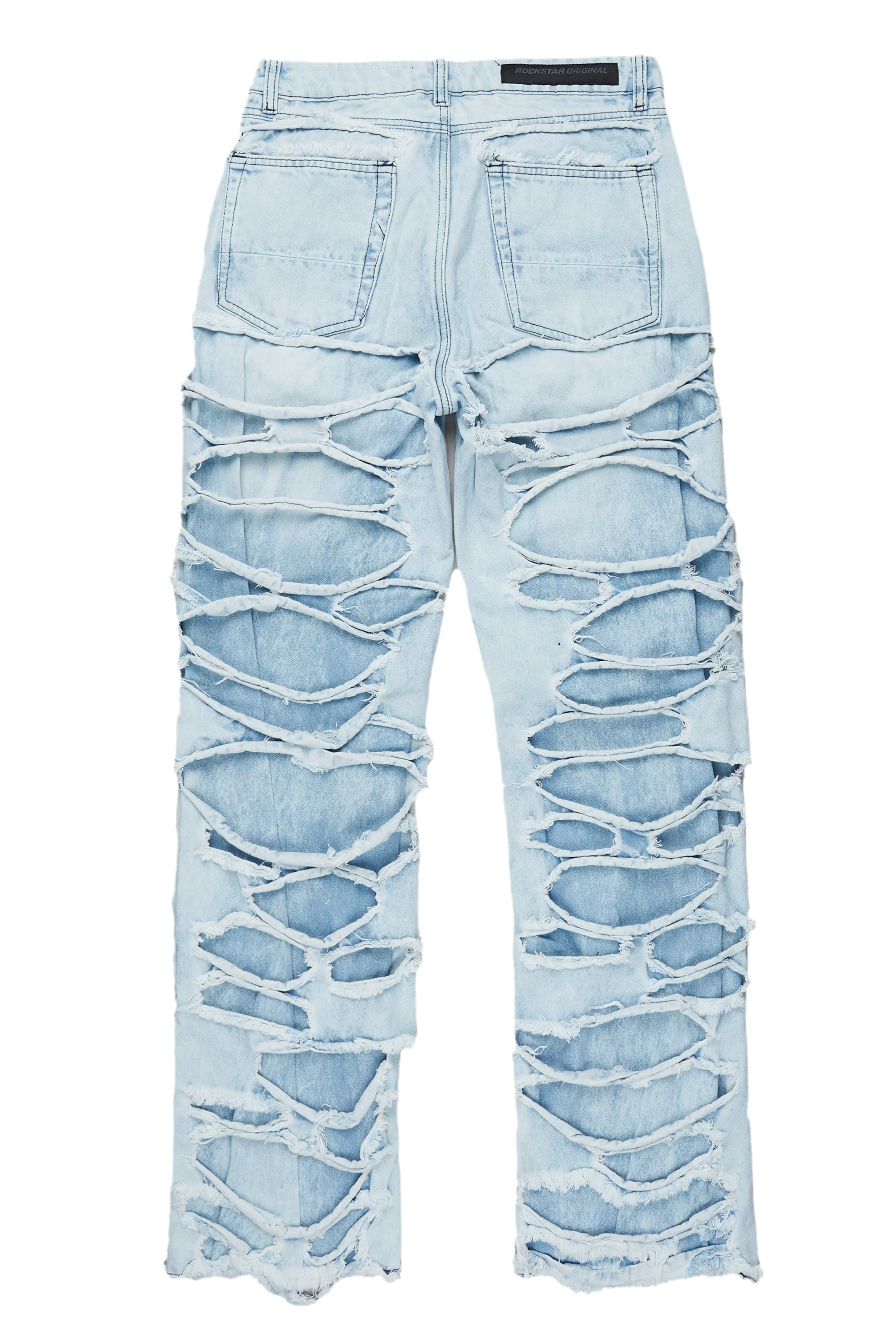 Boys Luisu Blue Baggy Fit Jean - Image 3