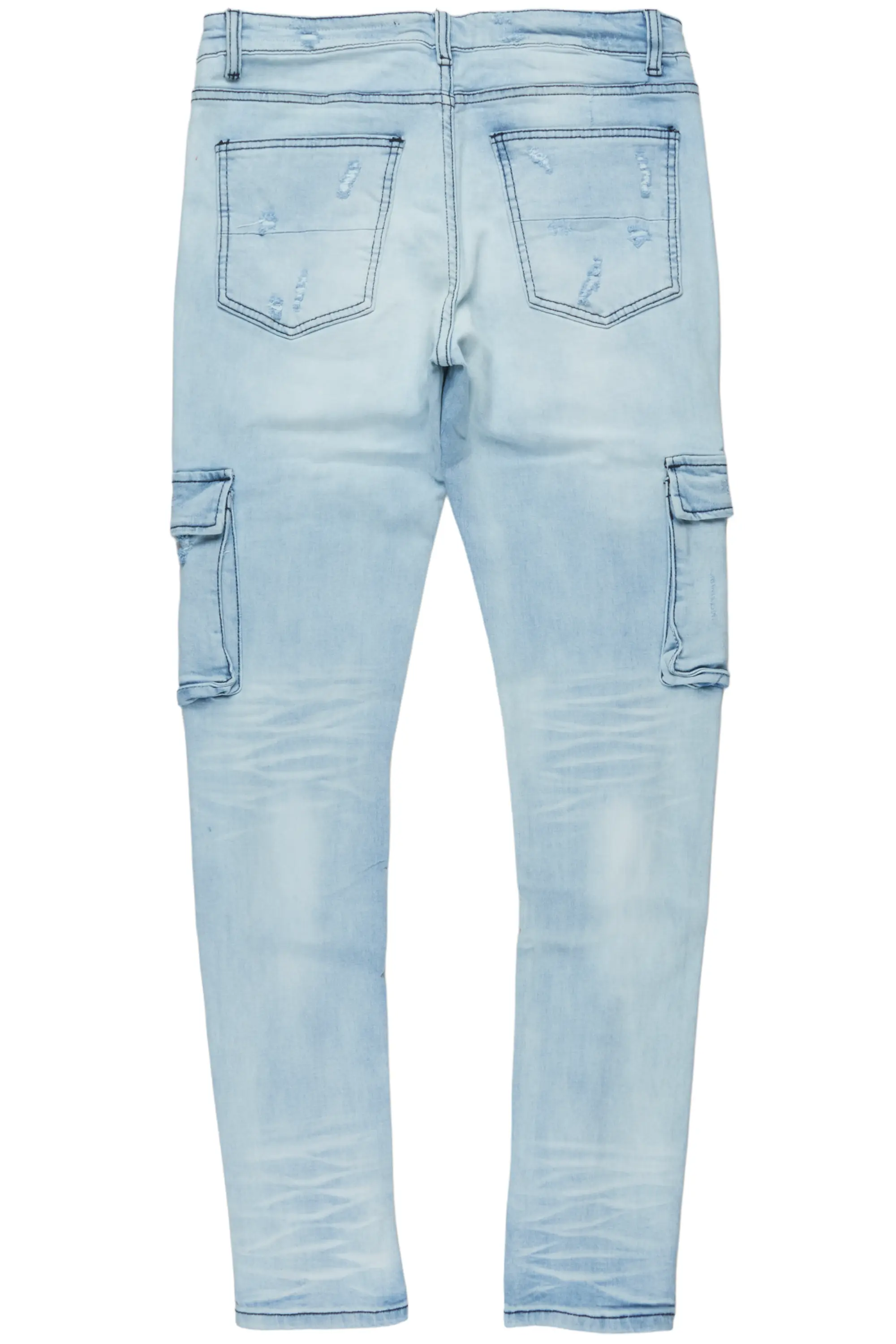 Kap Blue Cargo Jean - Image 8