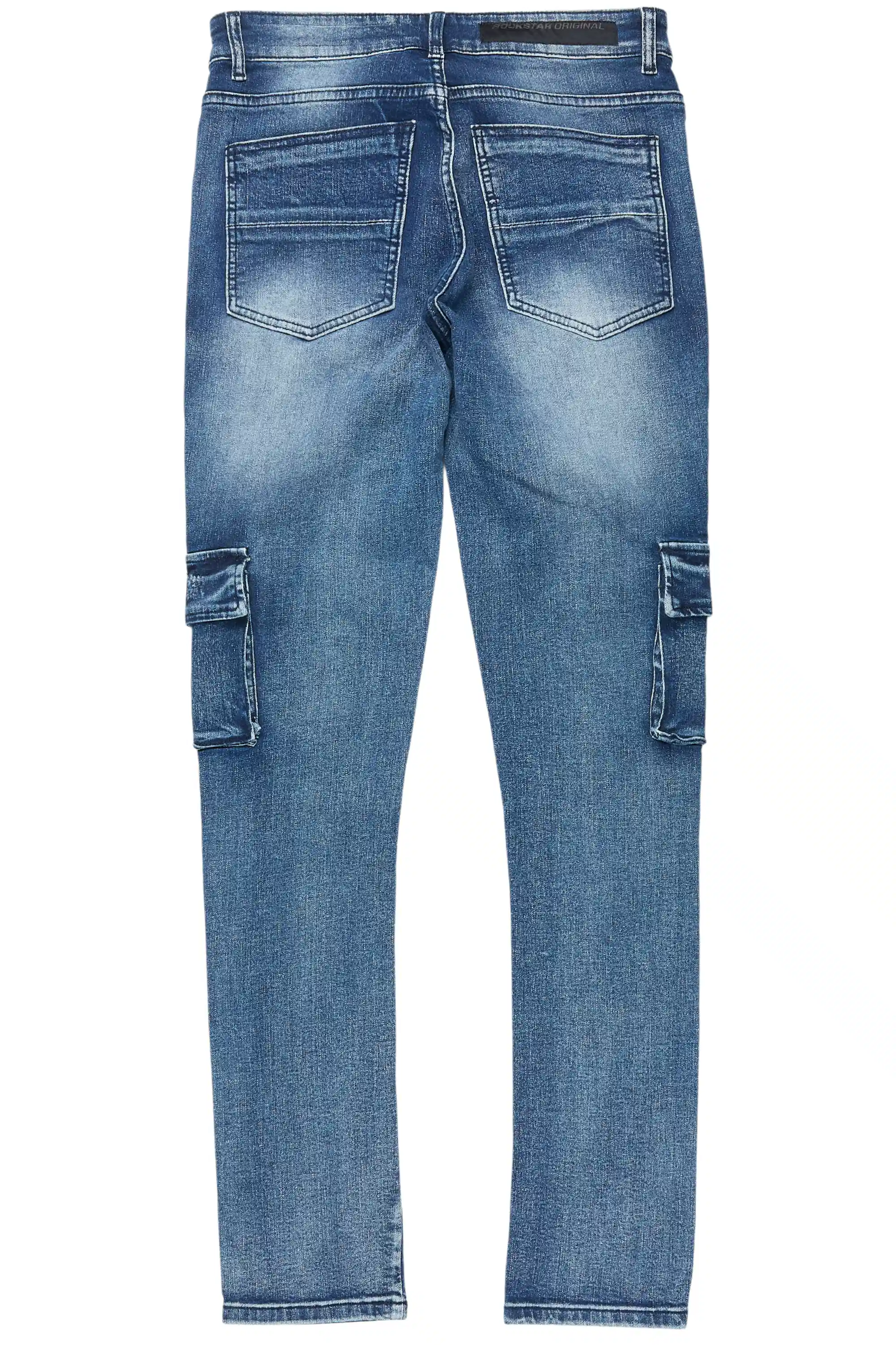 Kap Dark Blue Cargo Jean - Image 7