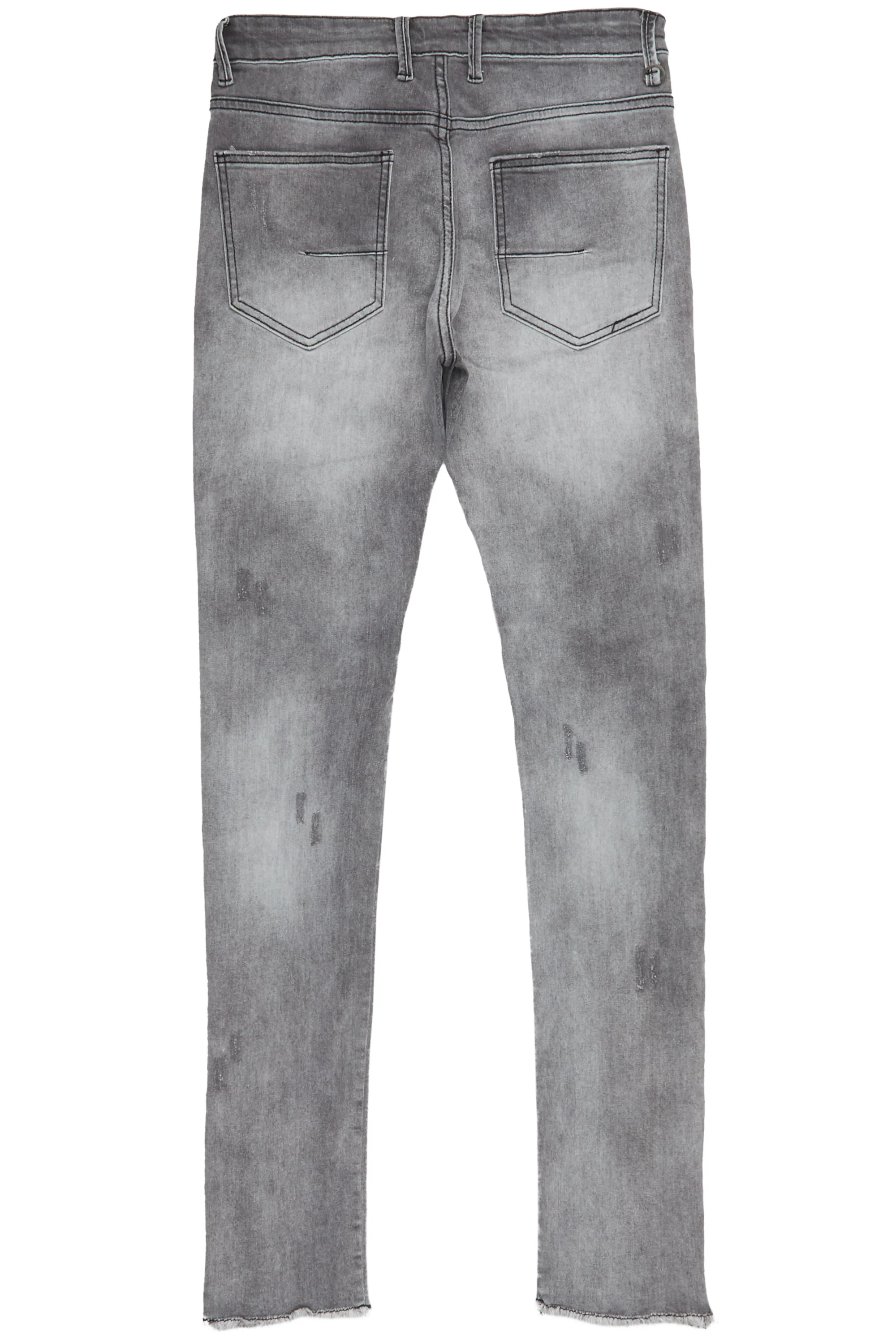 Quico Grey Stacked Flare Jean - Image 4