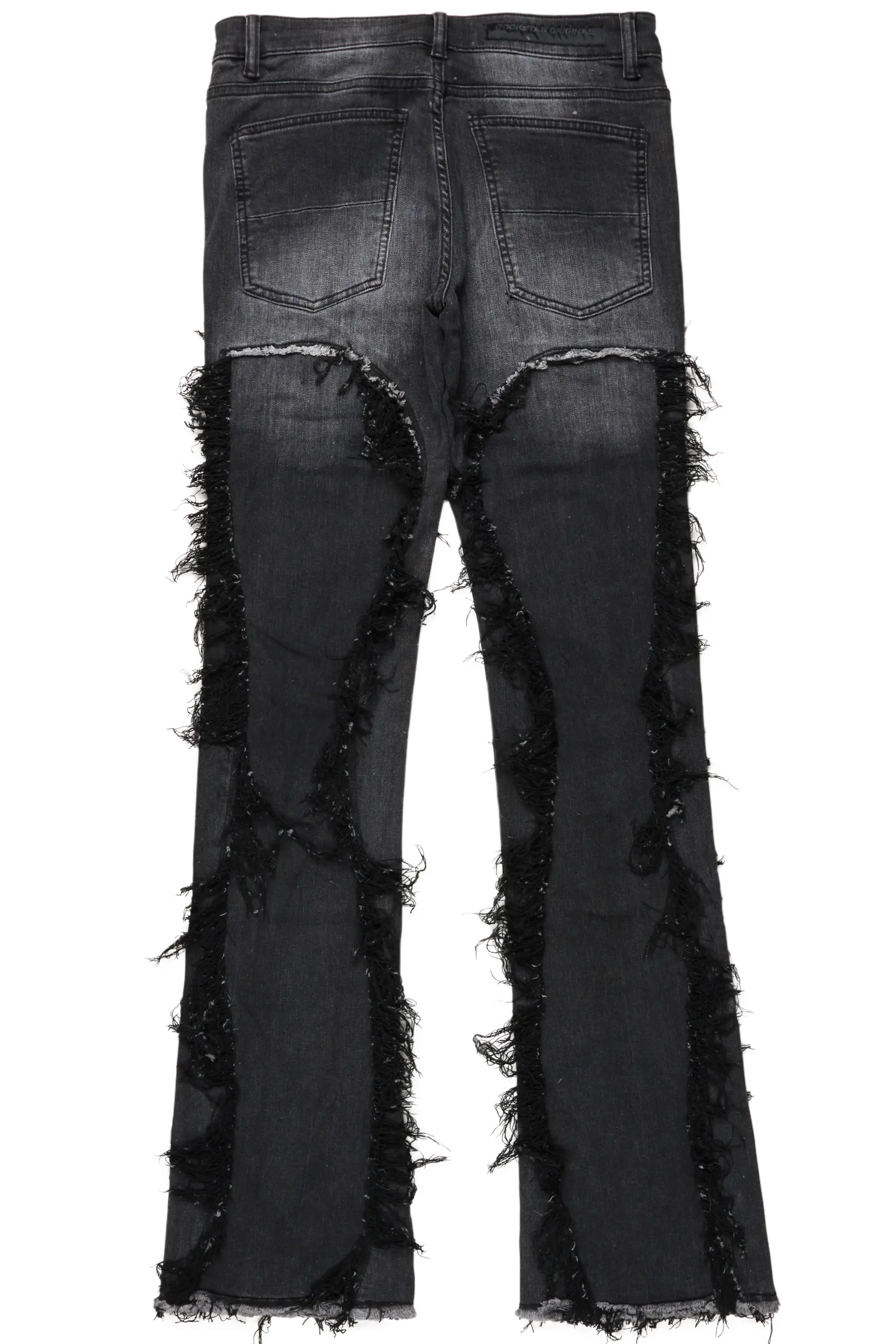 Tristan Grey Stacked Flare Jean - Image 8