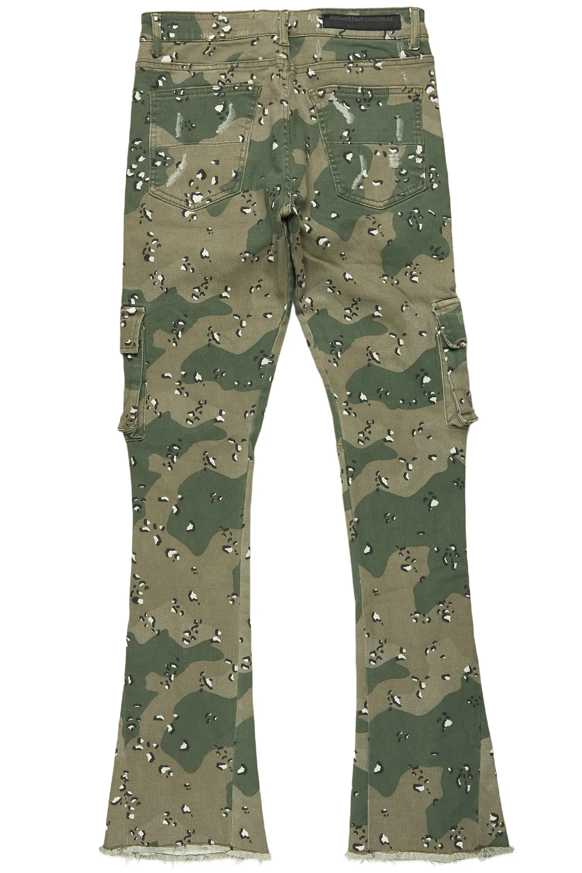 Kade Camo Stacked Flare Jean - Image 9
