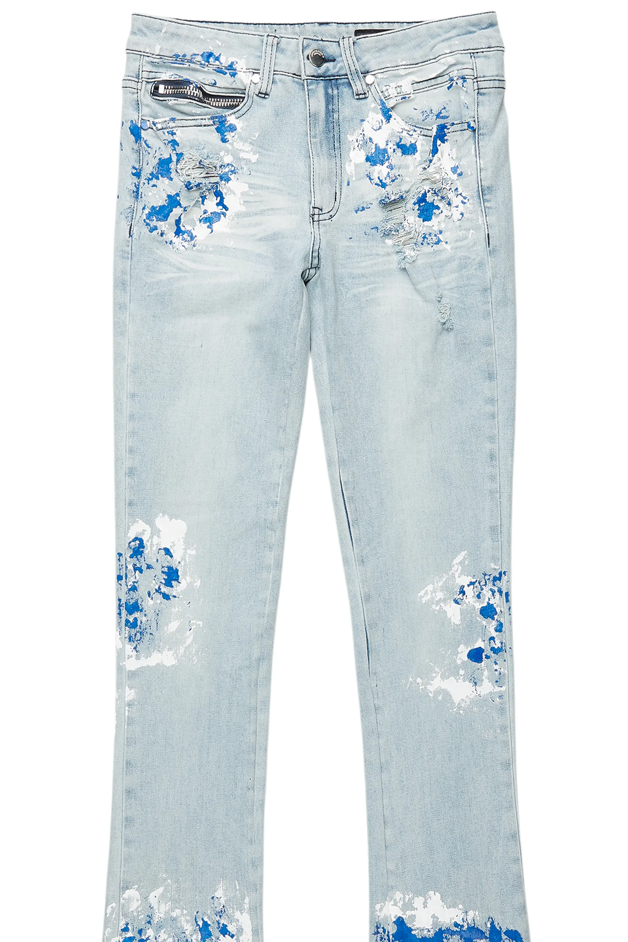Kodak Blue Painter Stacked Flare Jean - Image 8