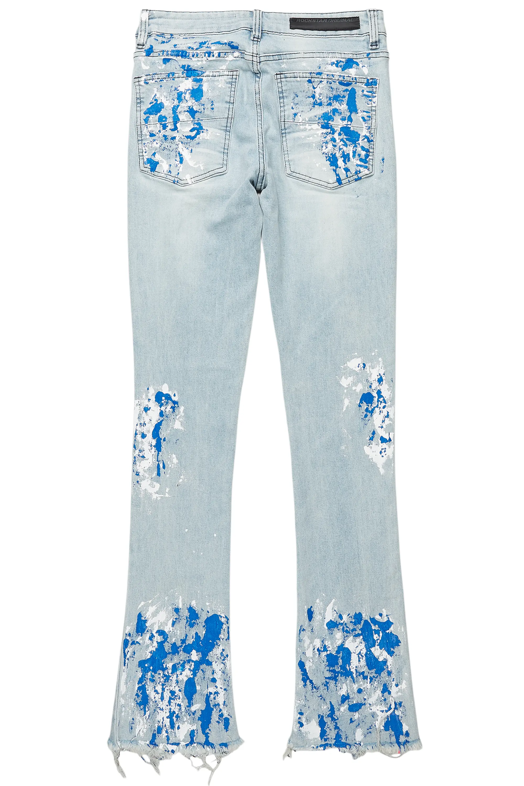 Kodak Blue Painter Stacked Flare Jean - Image 9