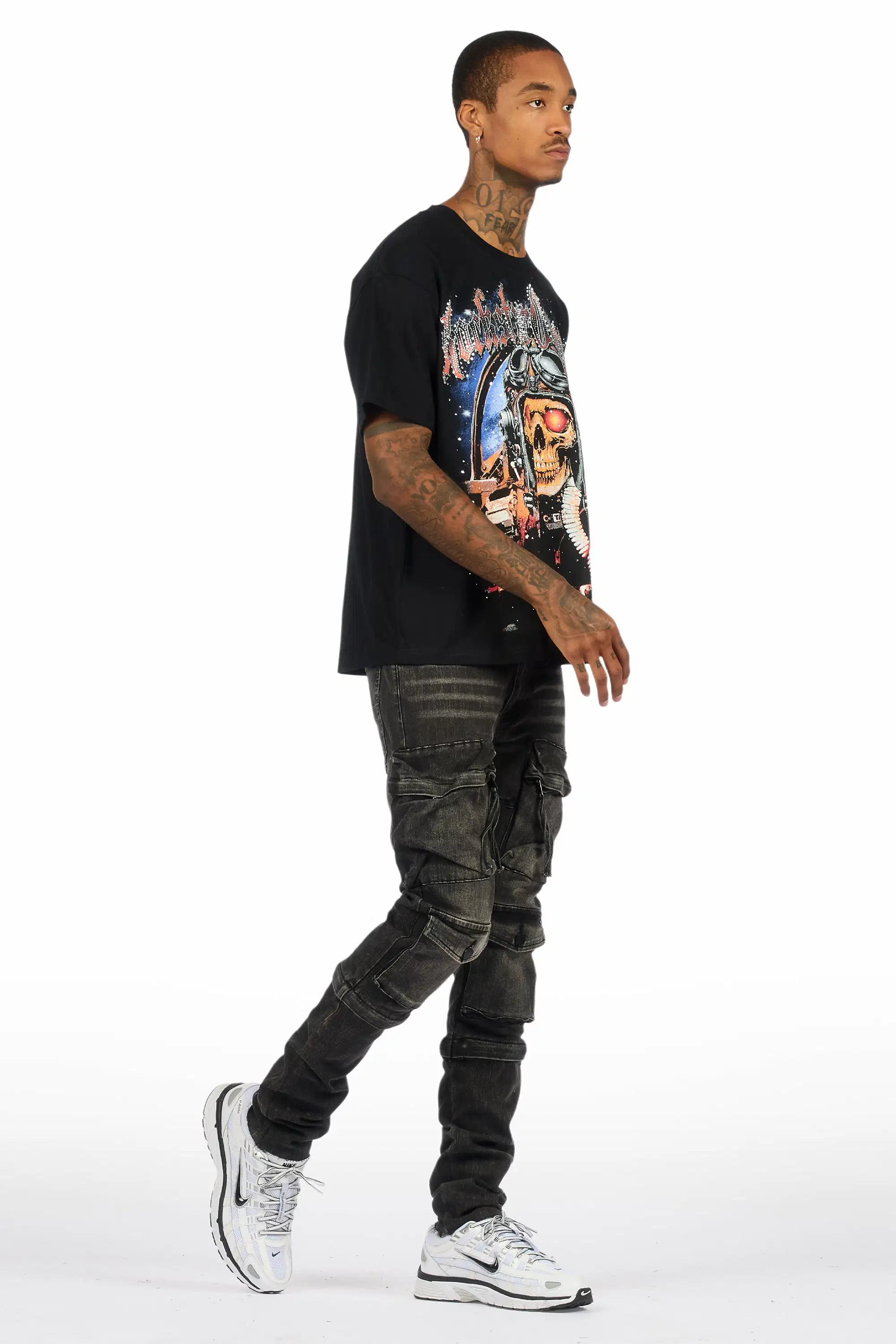 Jan Black Skinny Fit Jean - Image 4