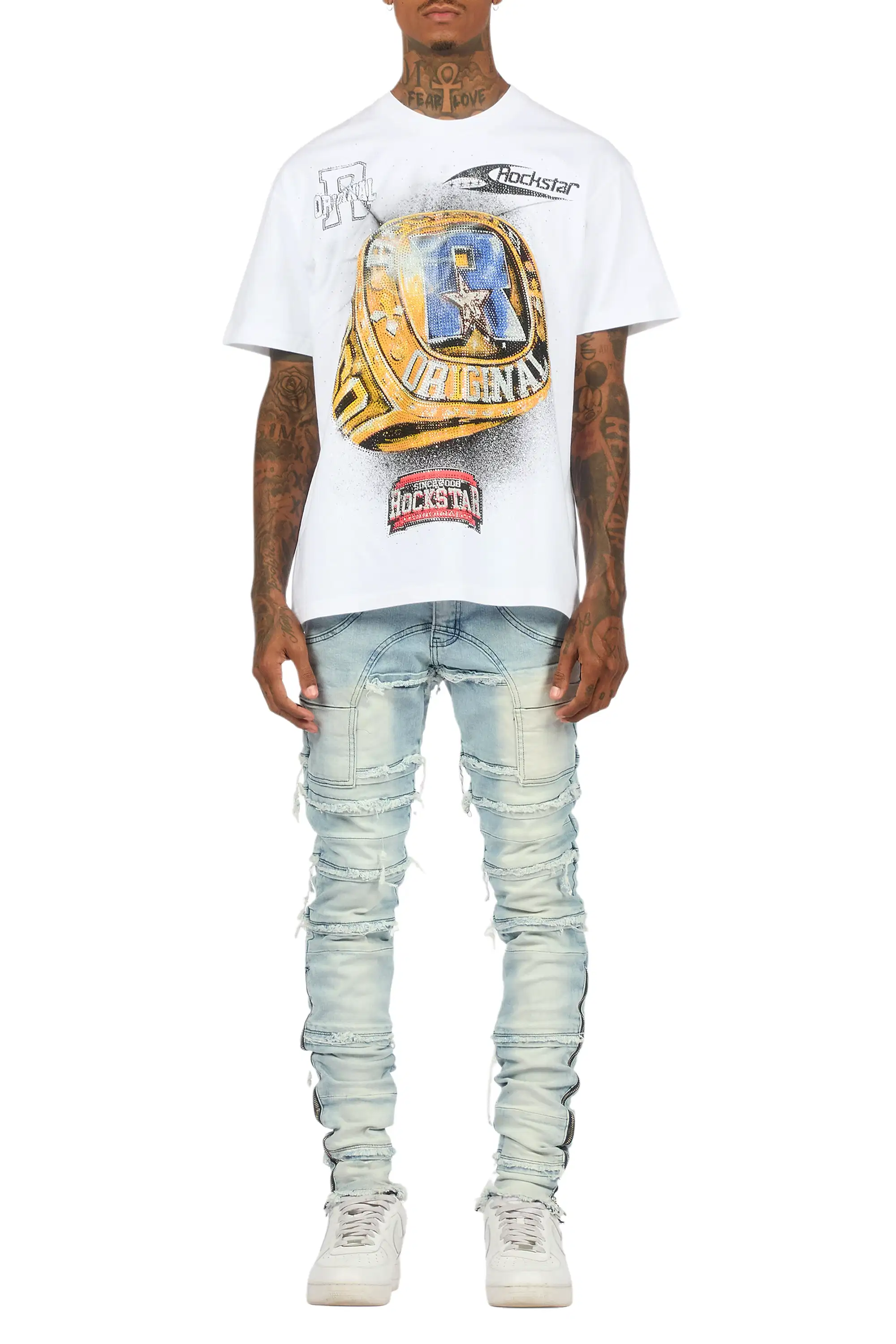 Horado Light Blue Wash Skinny Fit Jean - Image 11