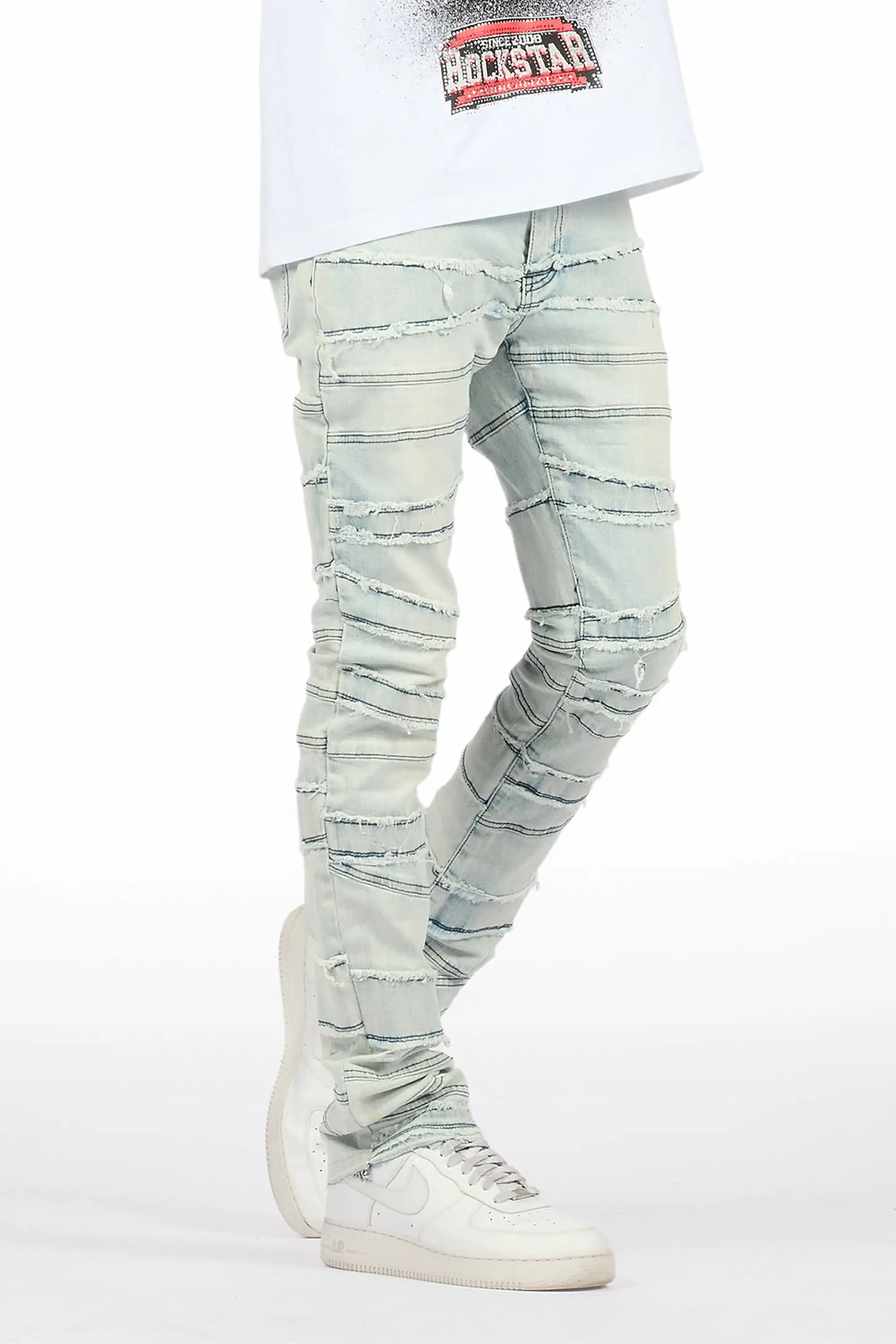 Franko Light Blue Skinny Fit Jean
