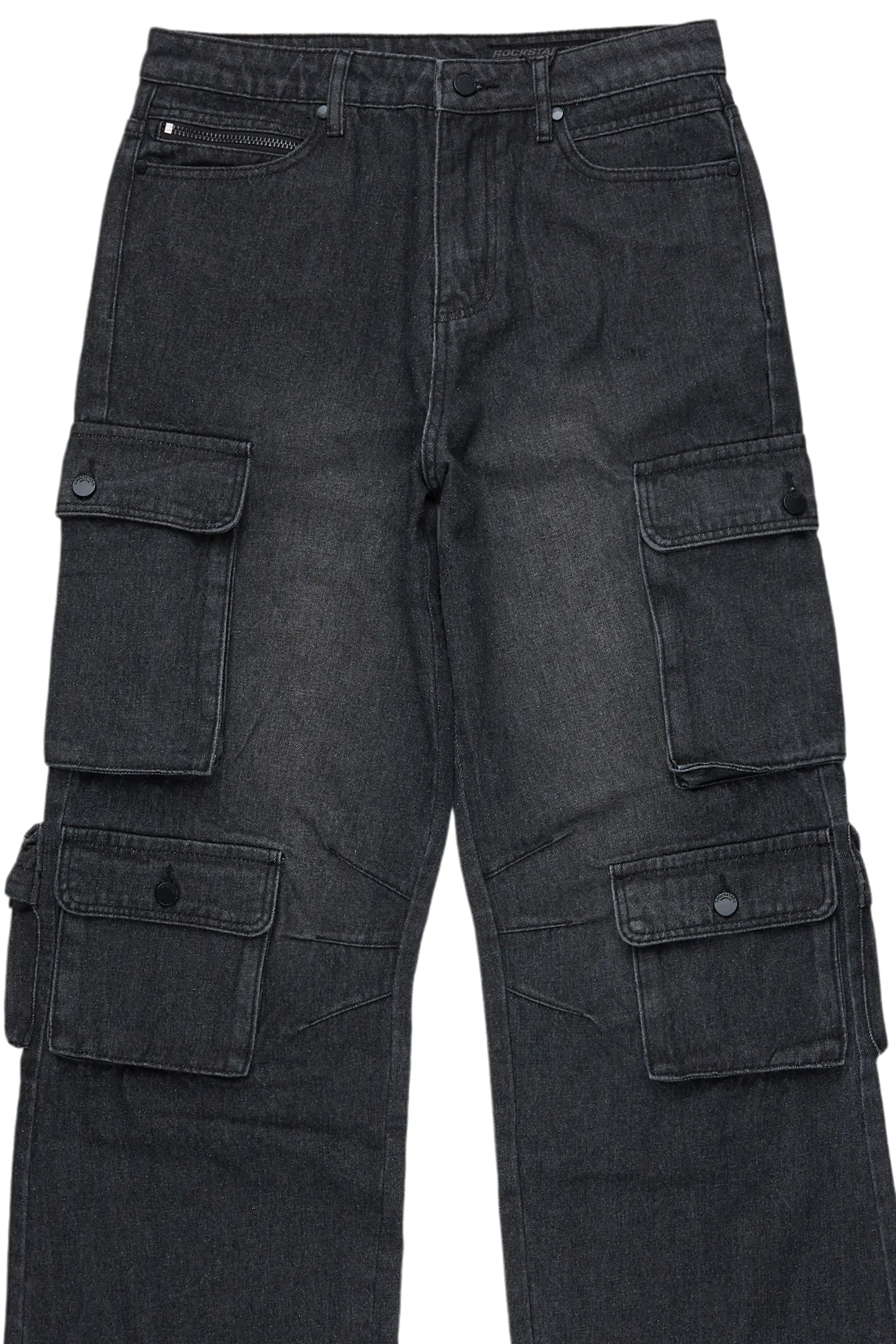 Cortie Black Baggy Fit Jean - Image 8