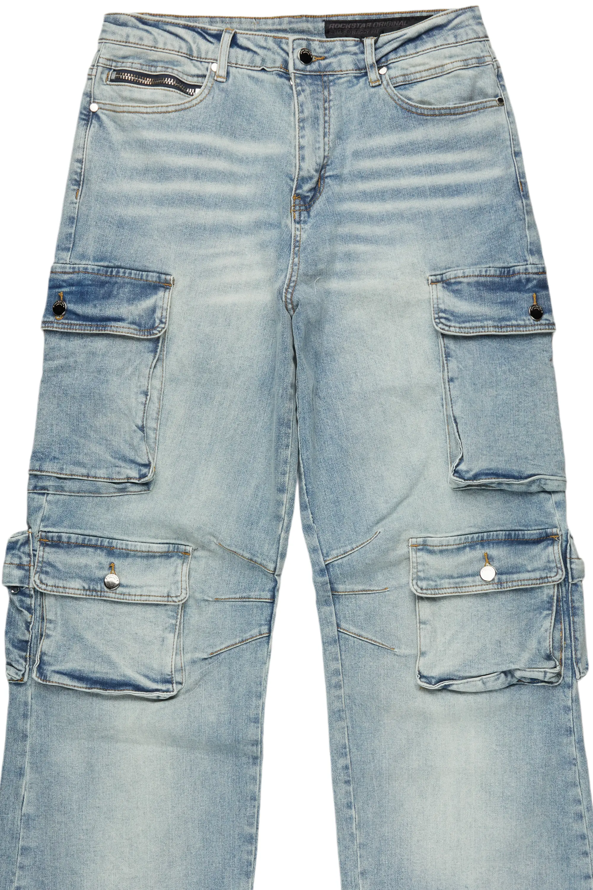 Cortie Blue Baggy Fit Jean - Image 11