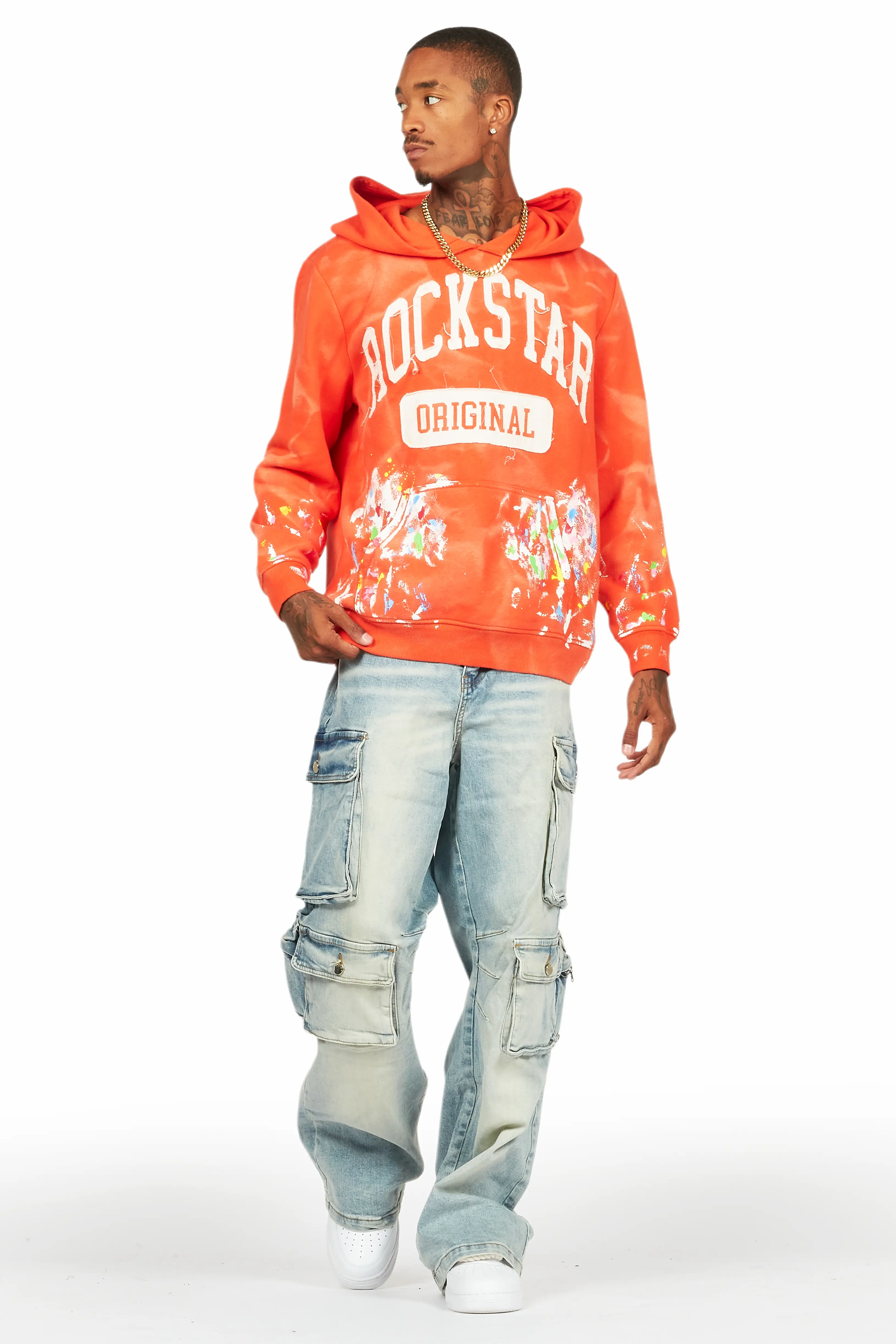 Cortie Blue Baggy Fit Jean - Image 6
