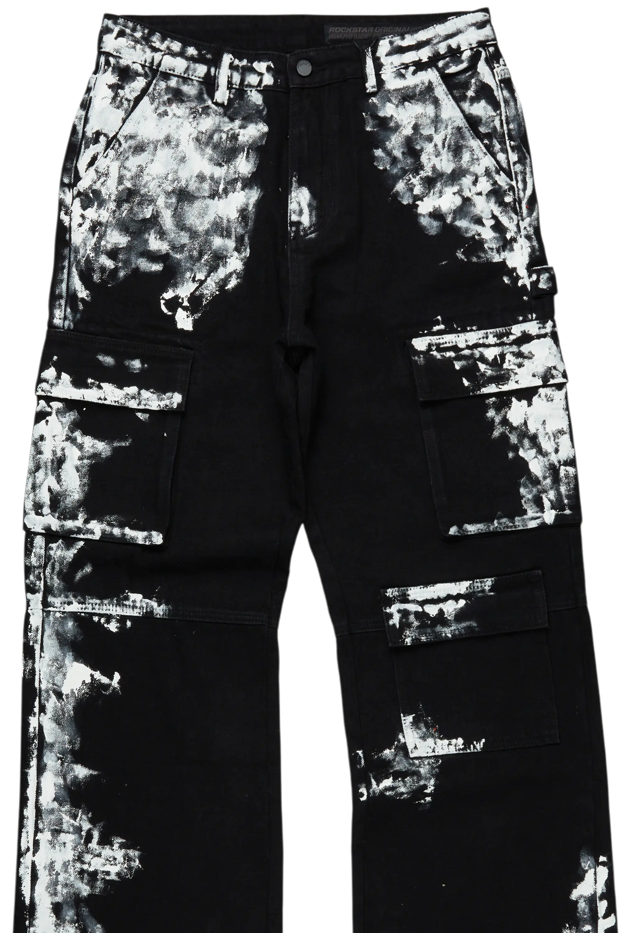 Baha Black Painter Baggy Cargo Jean - Image 6