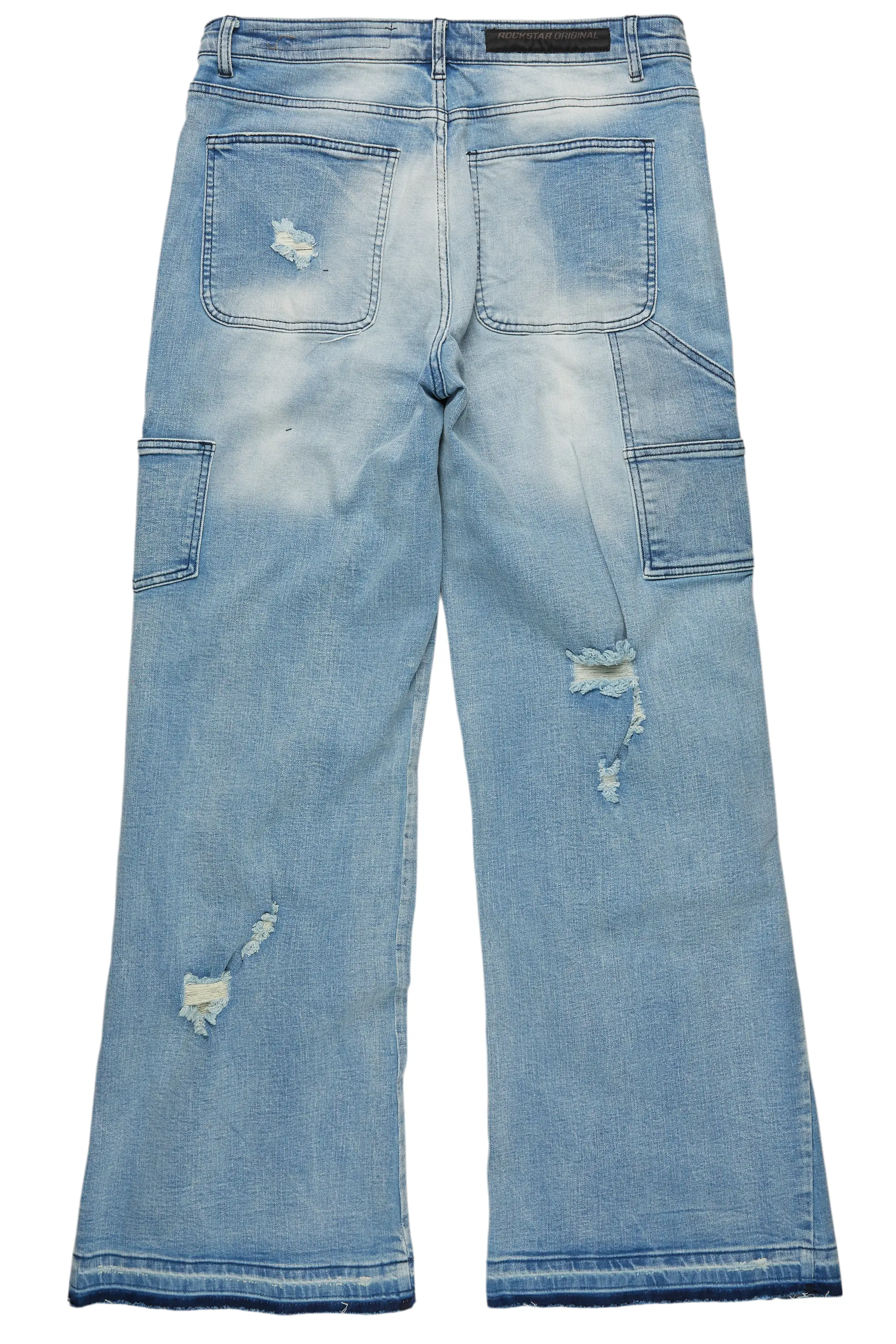 Yanis Blue Baggy Fit Jean - Image 9