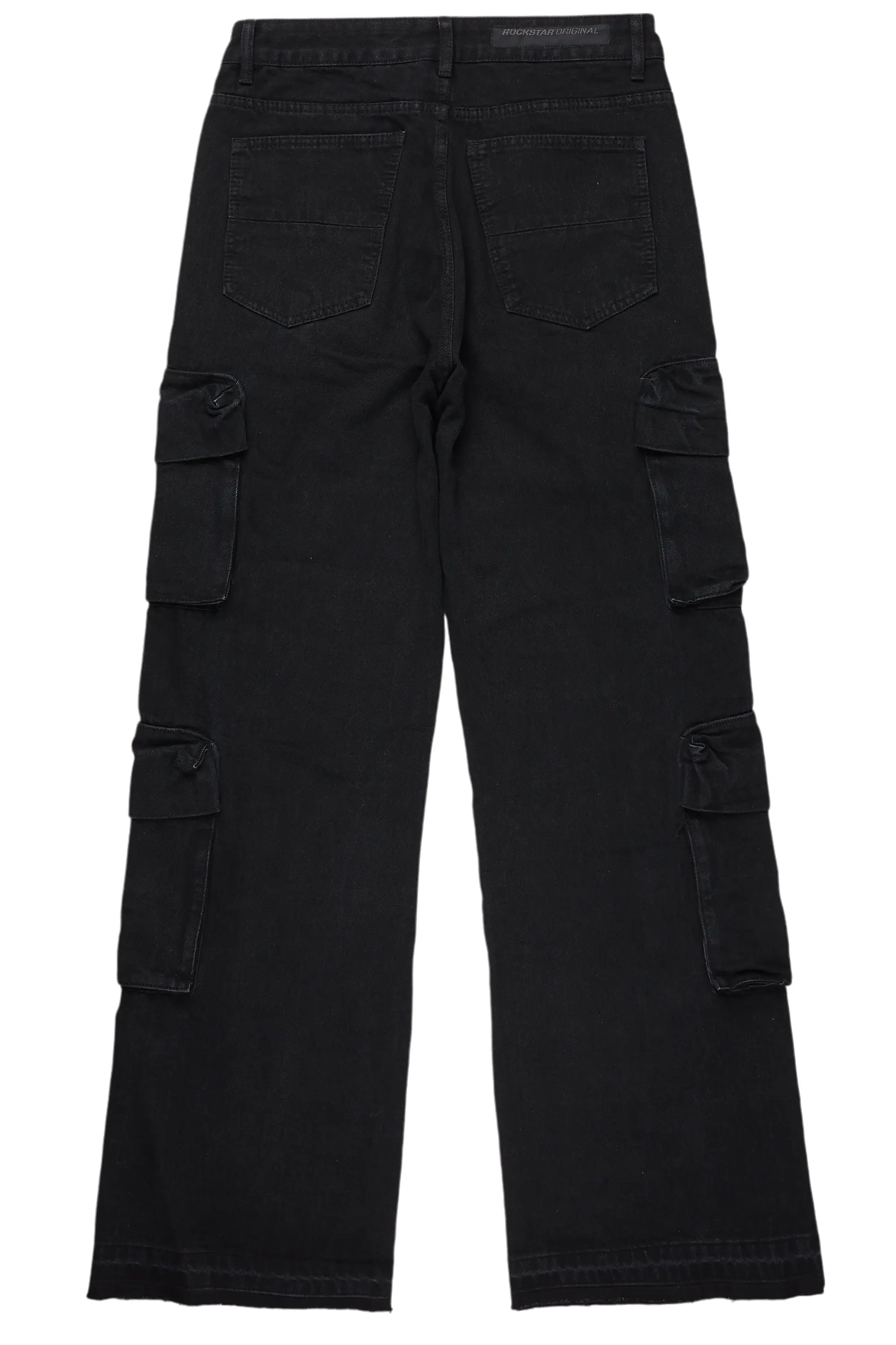 Peppe Black Baggy Fit Jean - Image 9