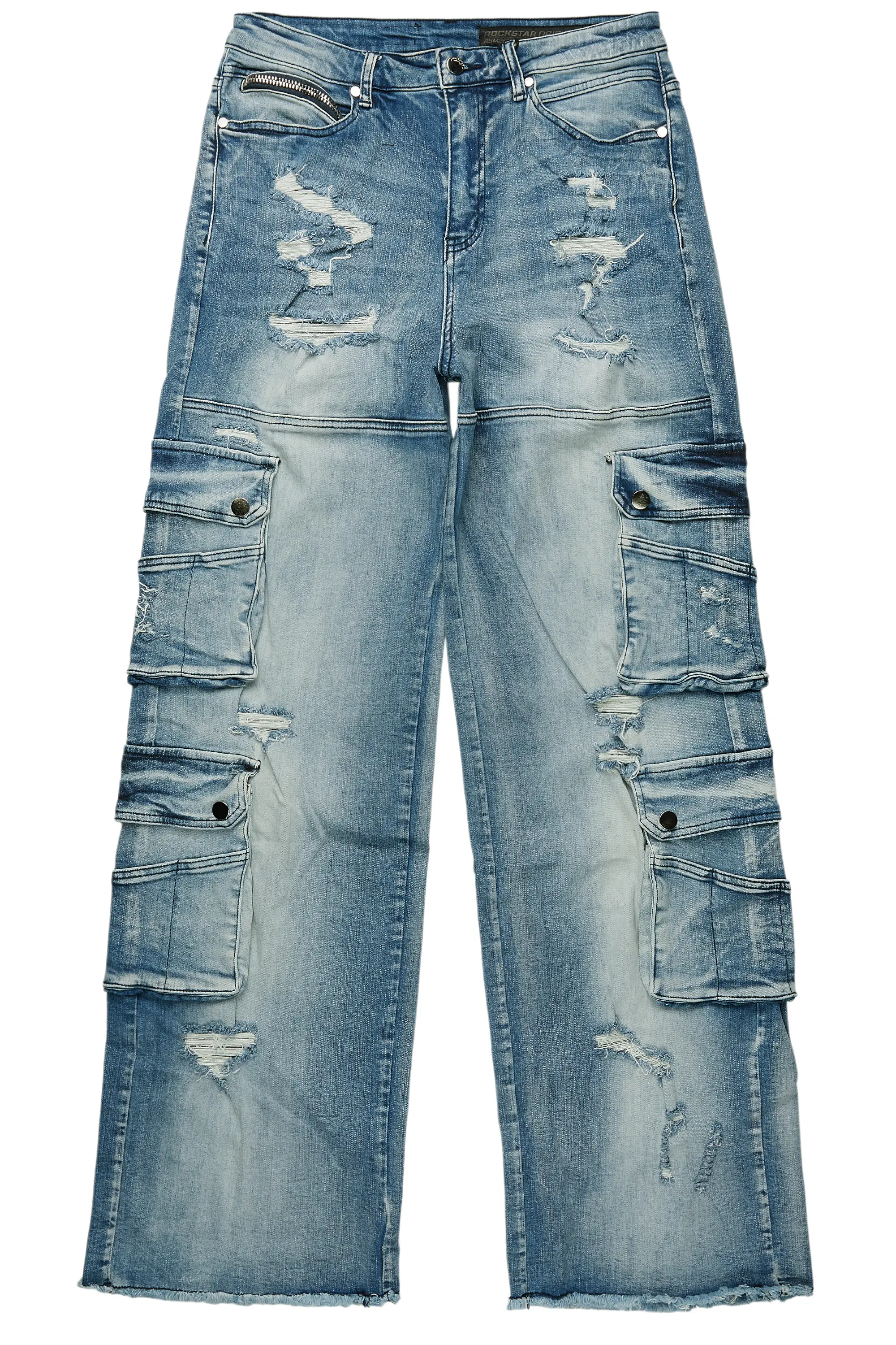 Keylor Blue Baggy Fit Jean - Image 2