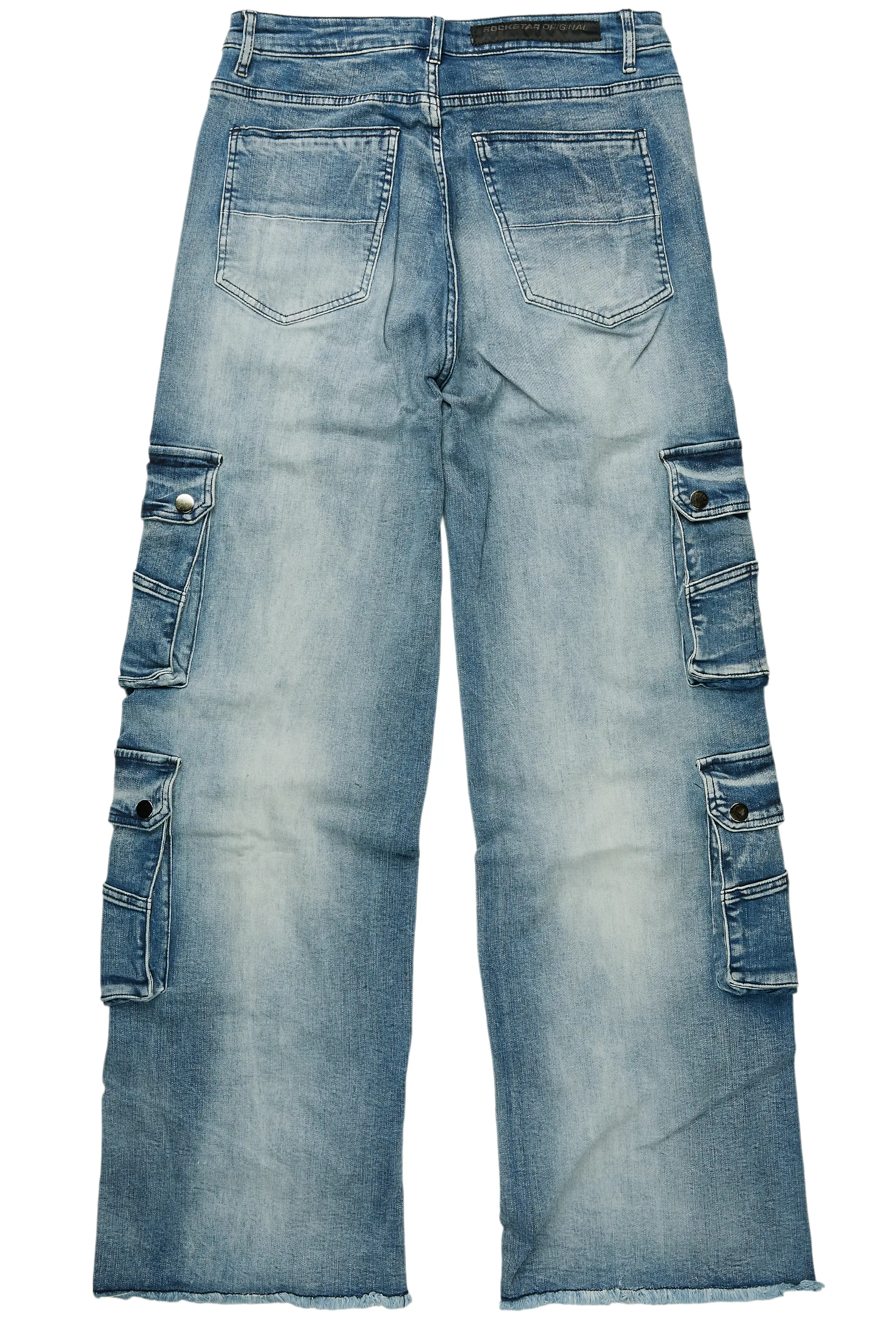 Keylor Blue Baggy Fit Jean - Image 9