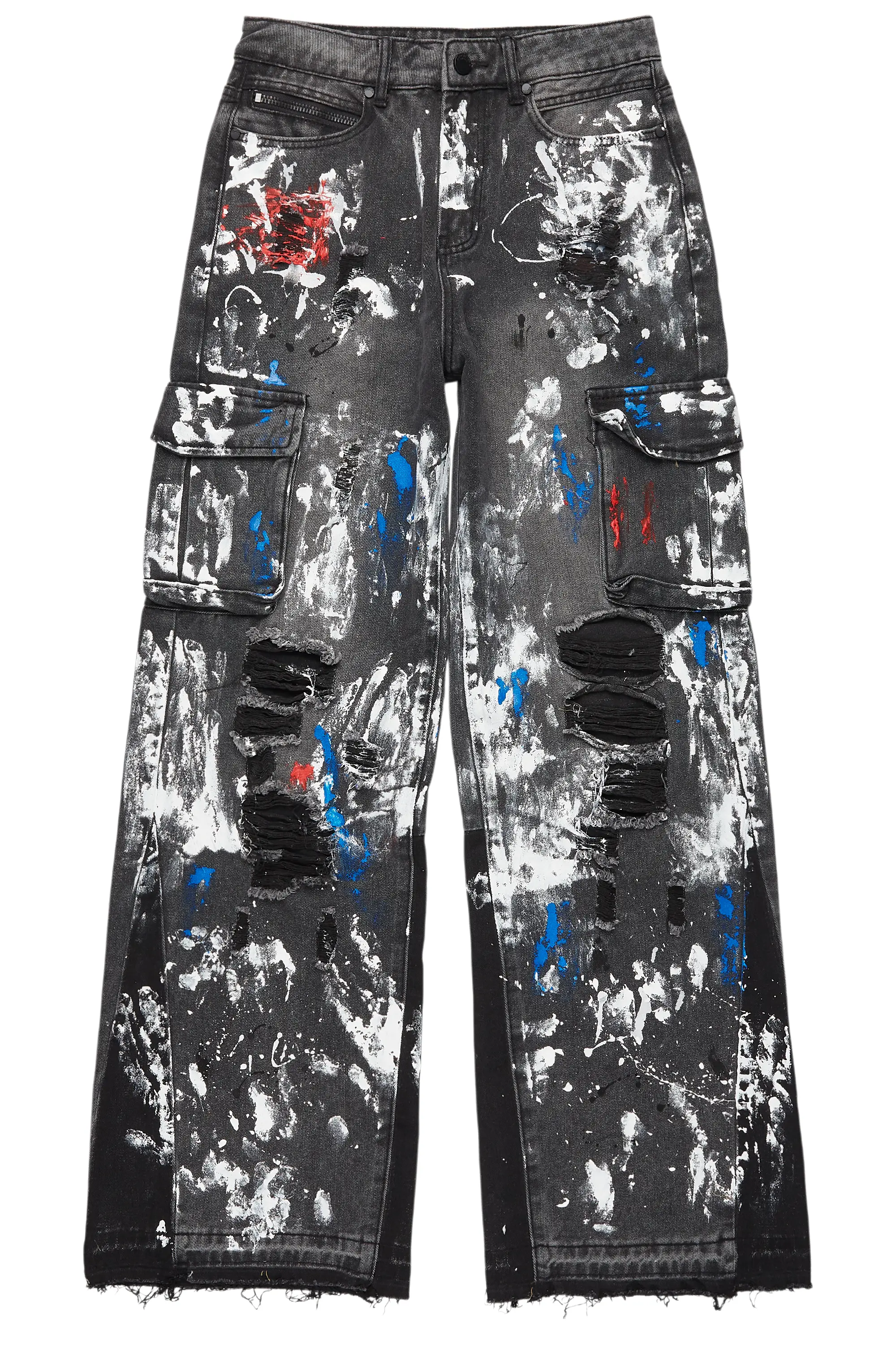 Dallin Grey Painter Baggy Cargo Jean - Image 2