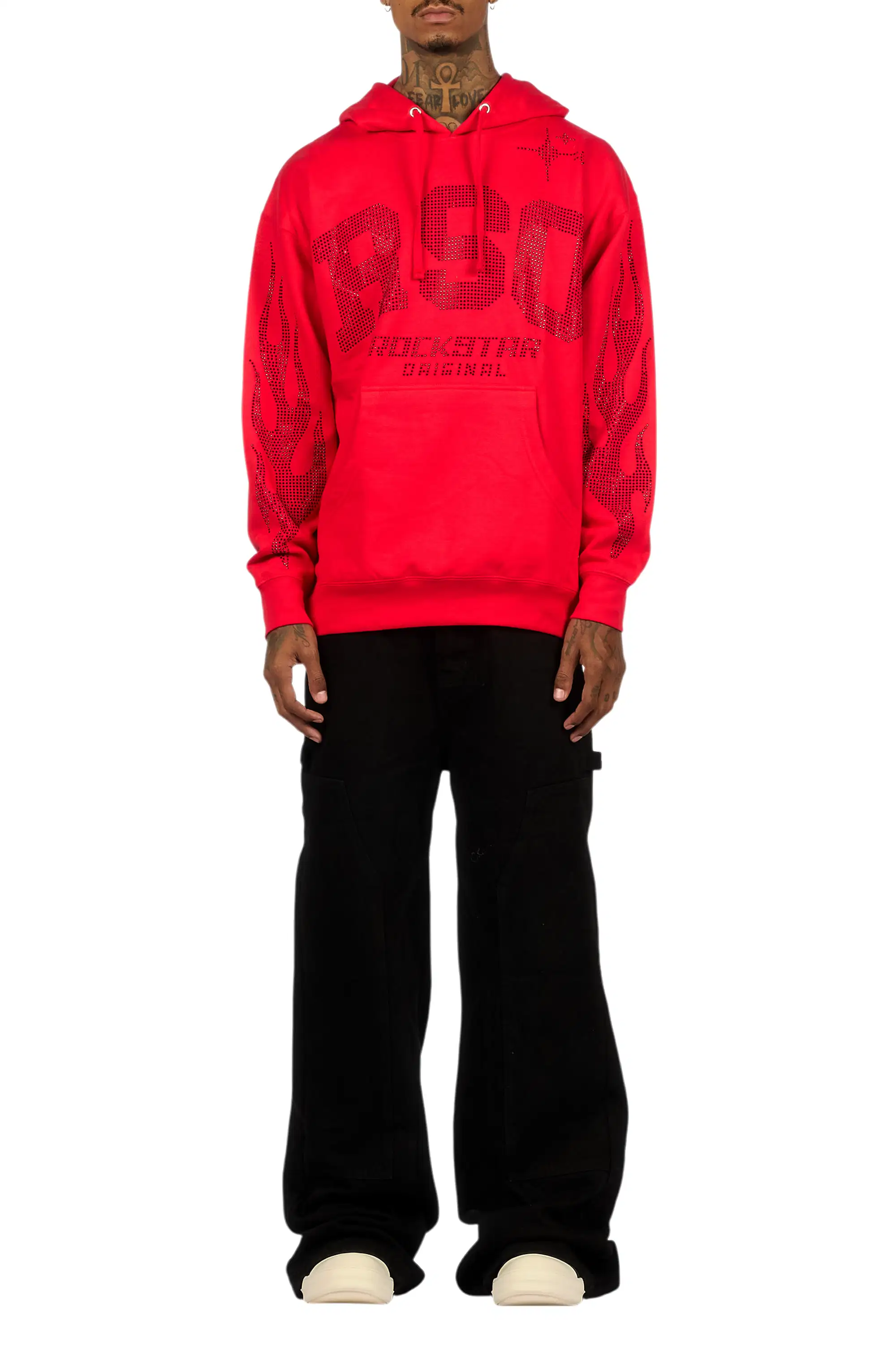 Strake Black Baggy Jeans - Image 8