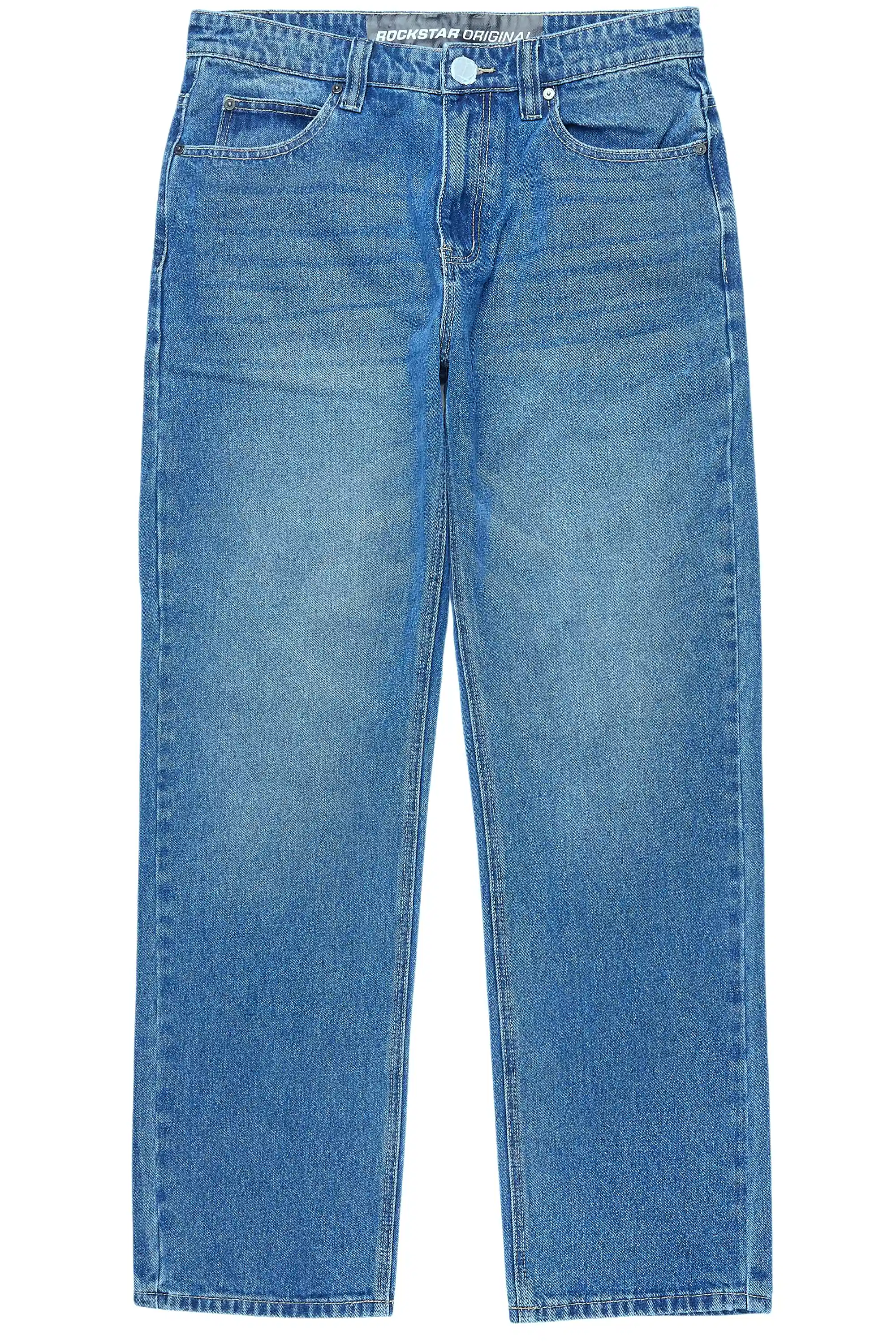 Basik Indigo Baggy Jean - Image 7