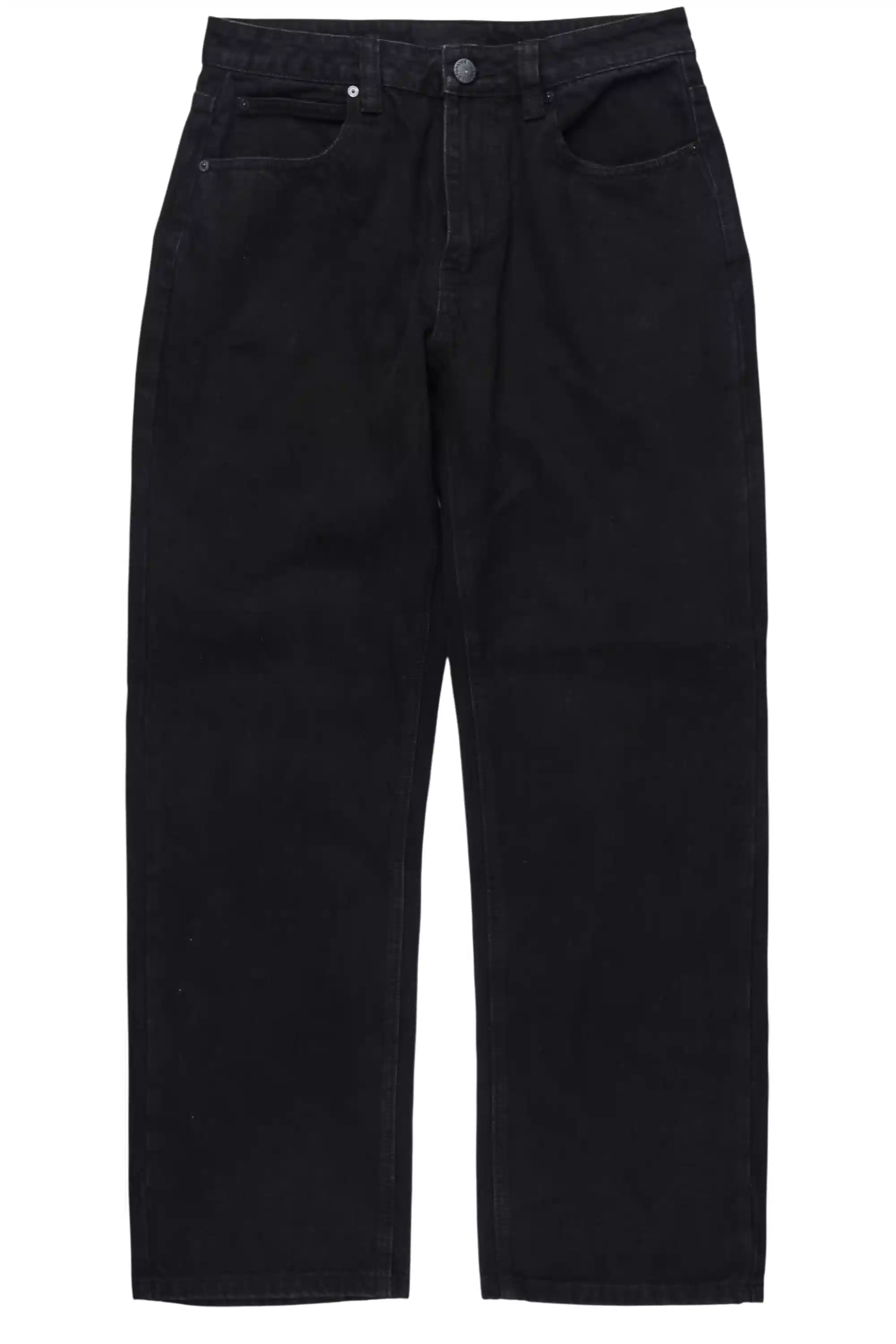Basik Jet Black Baggy Jean - Image 2
