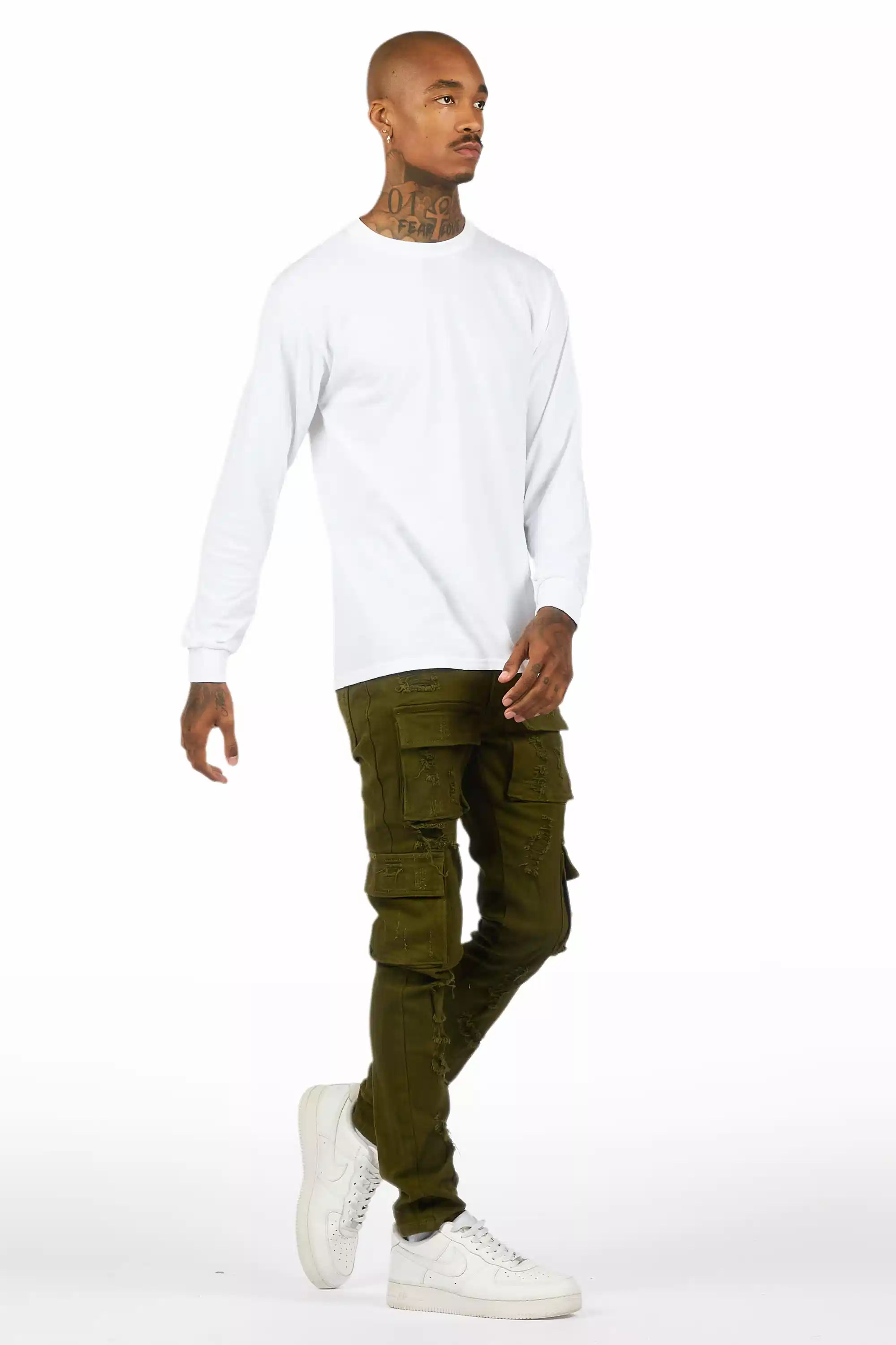 Kap Olive Cargo Jean - Image 5
