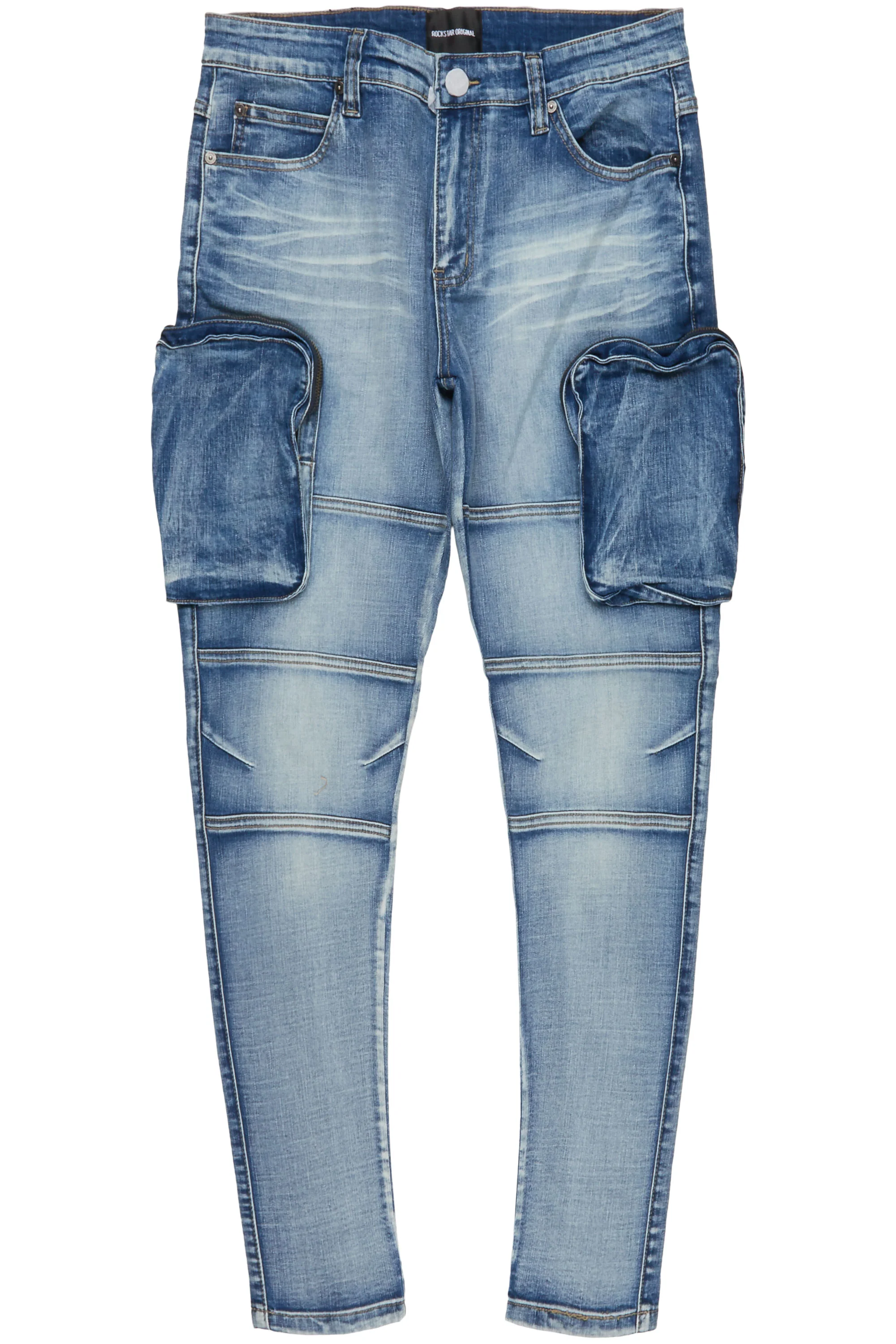 Fitz Indigo Cargo Jean - Image 2