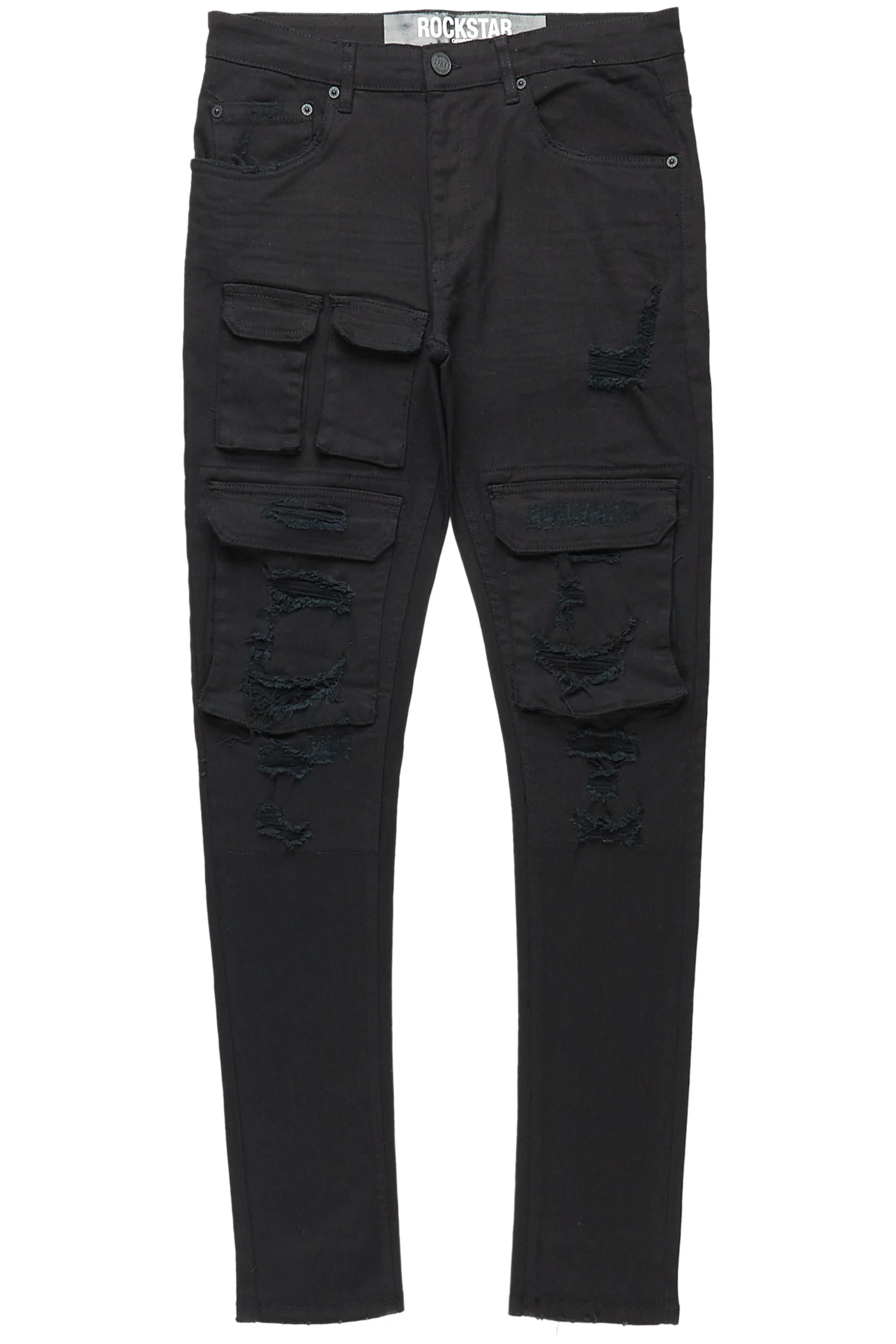 Yaso Black Cargo Jean - Image 2