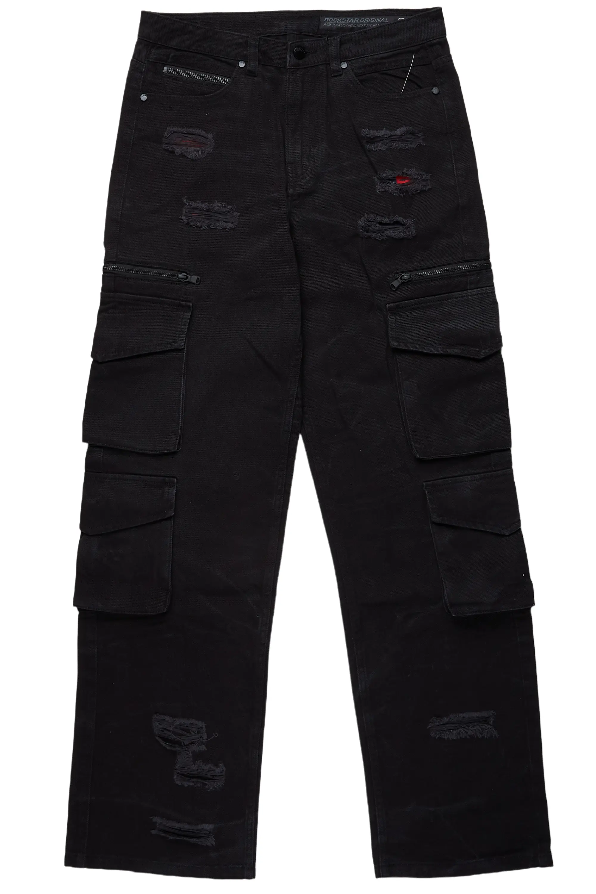 Kostini Dark Grey Baggy Fit Jean - Image 2