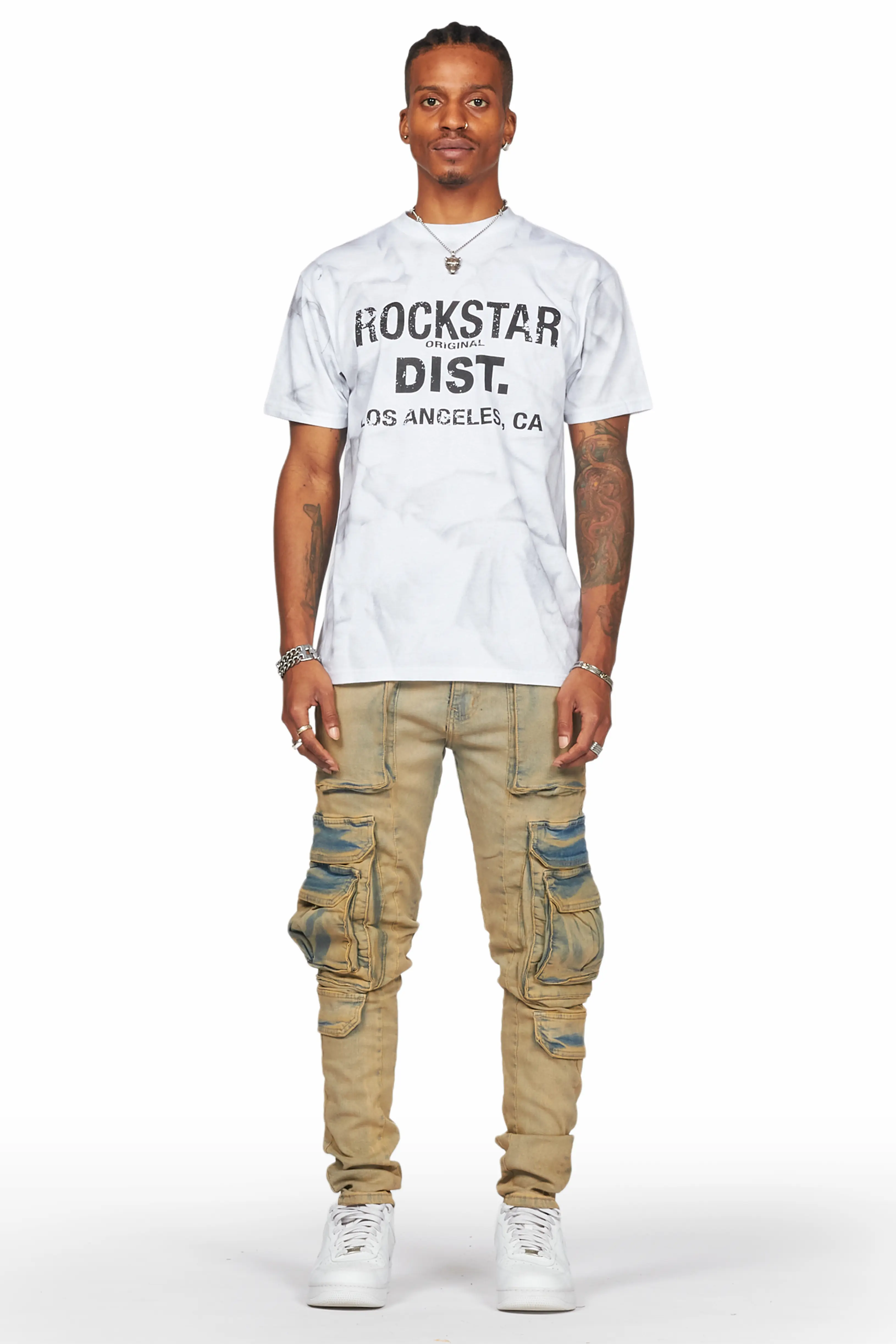Iniko Tint Skinny Fit Cargo Jean - Image 3