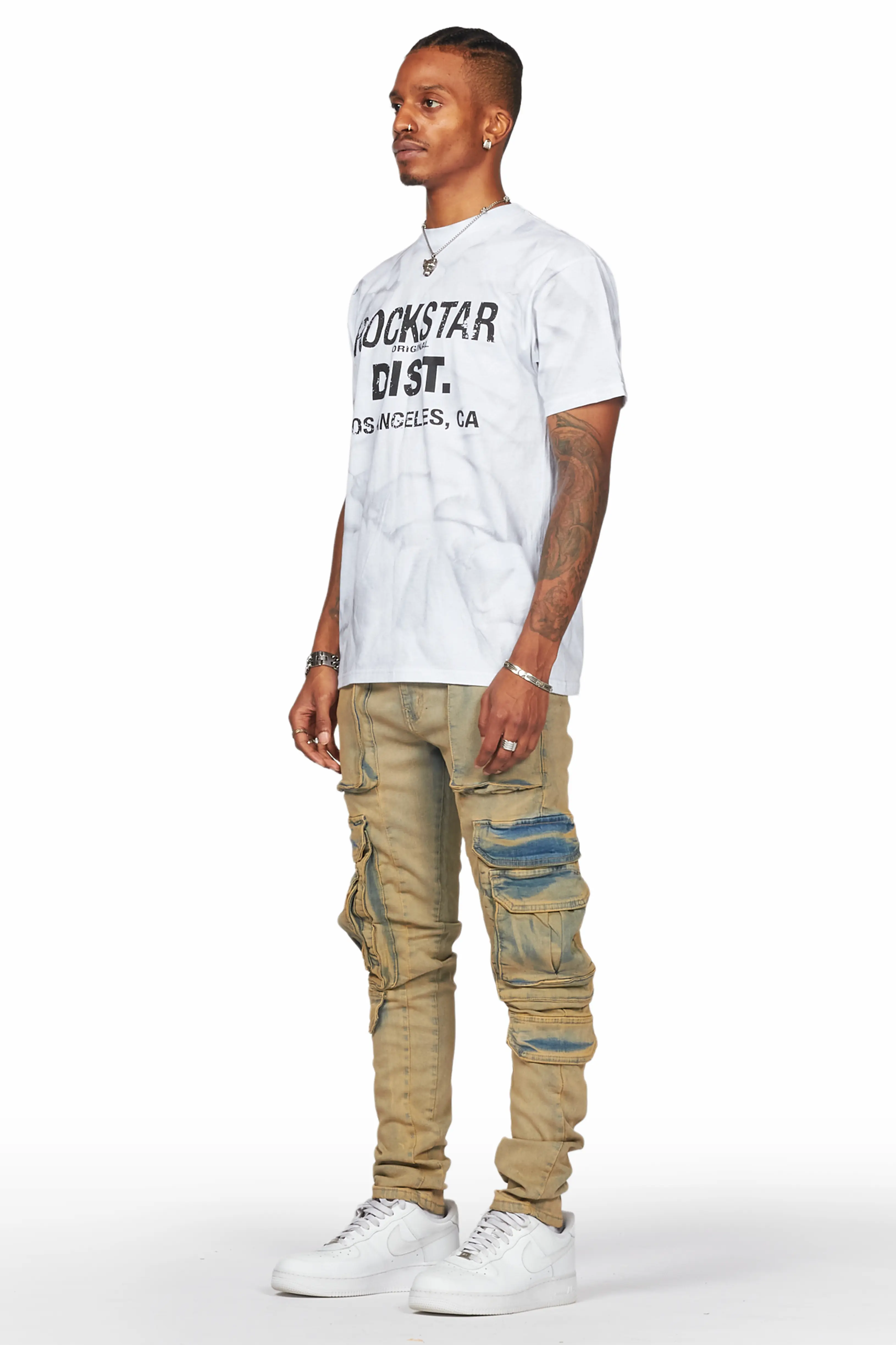 Iniko Tint Skinny Fit Cargo Jean - Image 4