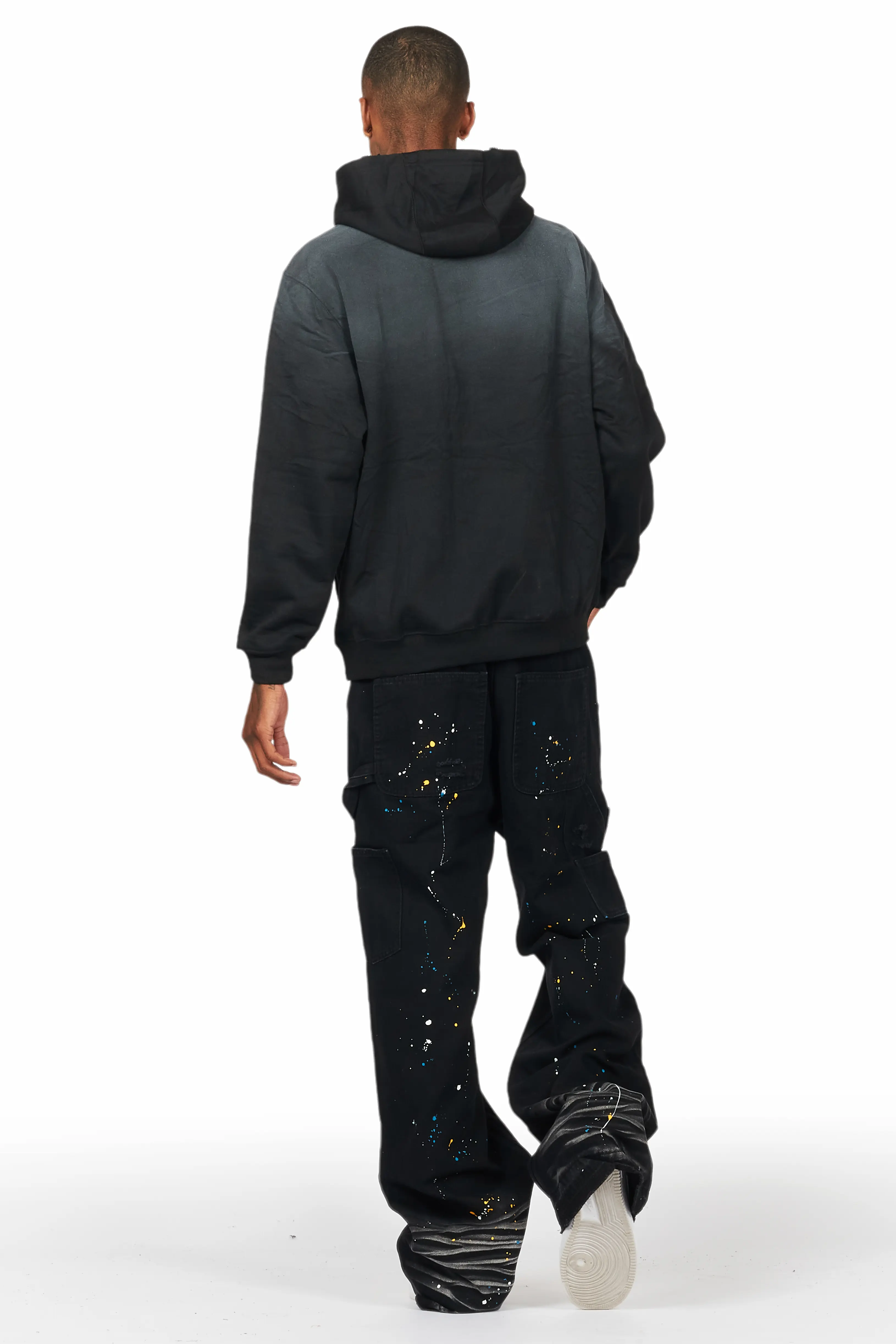 Naveen Black Baggy Fit Jean - Image 5